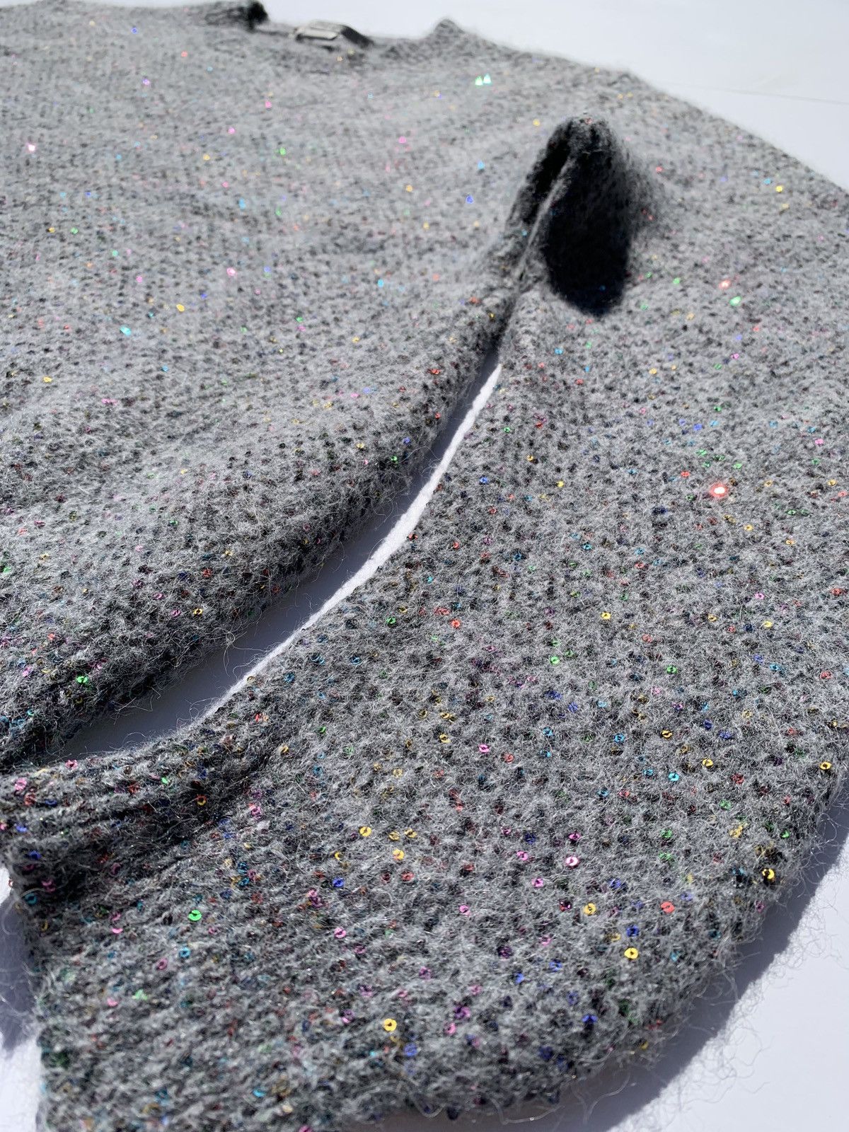 Stella McCartney Stella McCartney Alpaca Sequin Embellished Knitted Sweater Size M / US 6-8 / IT 42-44 - 9 Thumbnail