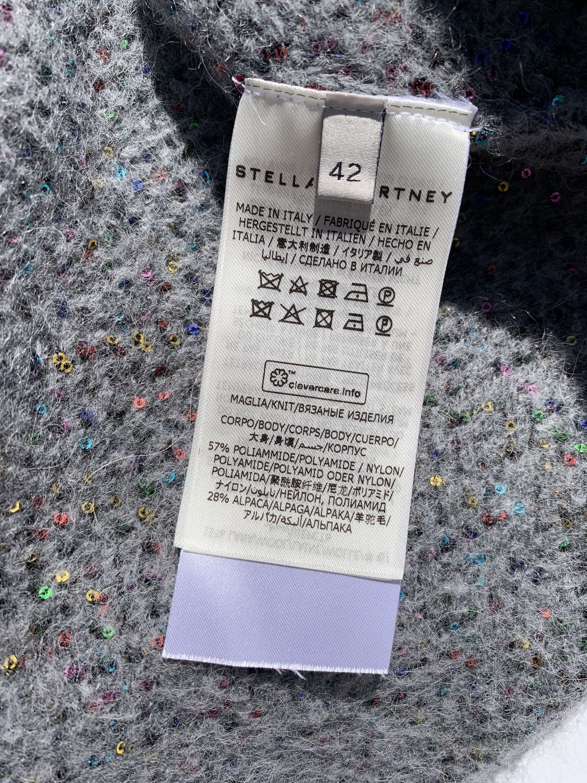Stella McCartney Stella McCartney Alpaca Sequin Embellished Knitted Sweater Size M / US 6-8 / IT 42-44 - 6 Thumbnail