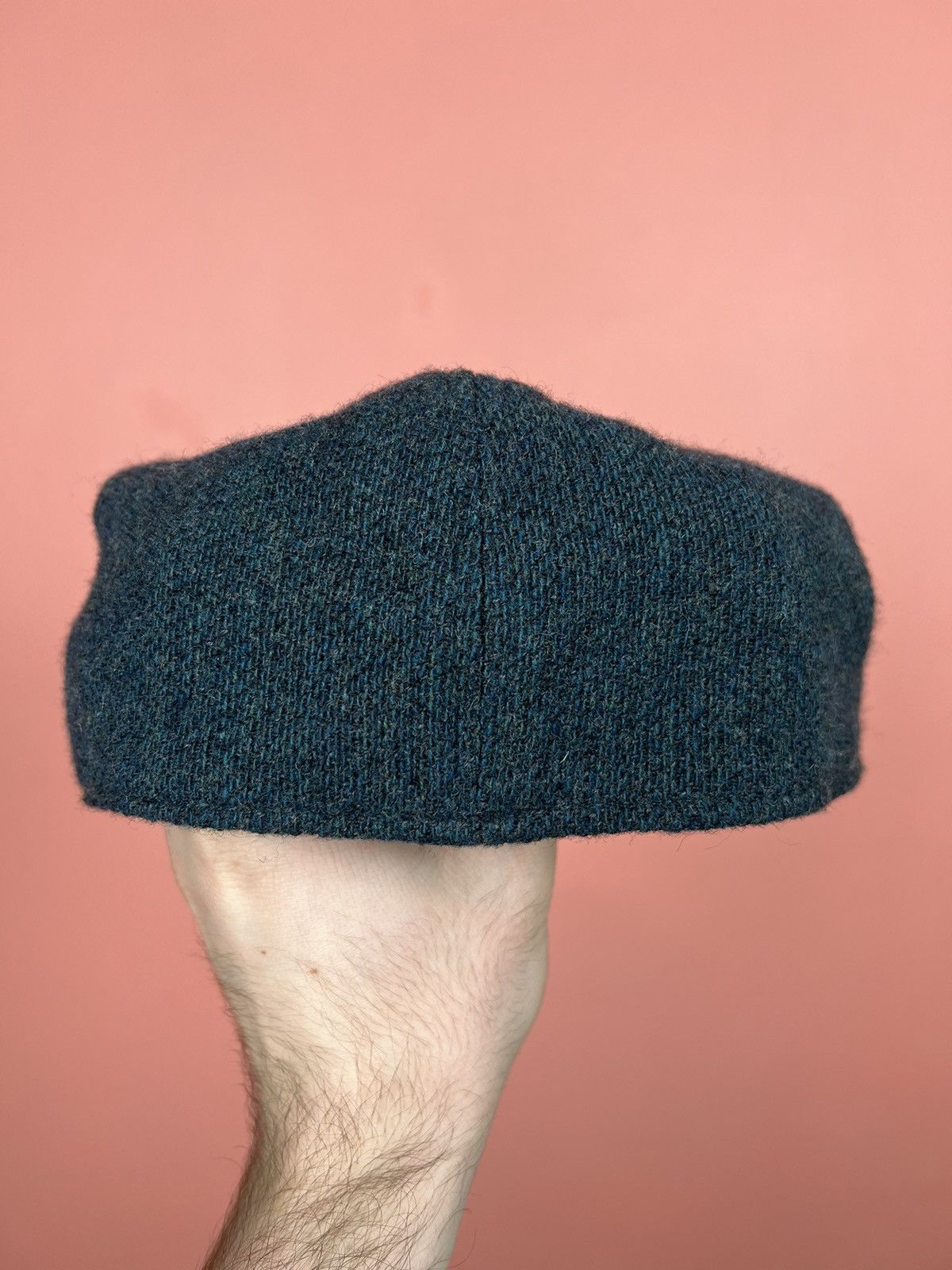 Harris Tweed Moon merino lambswool cap flat eight-part hype Size ONE SIZE - 10 Thumbnail