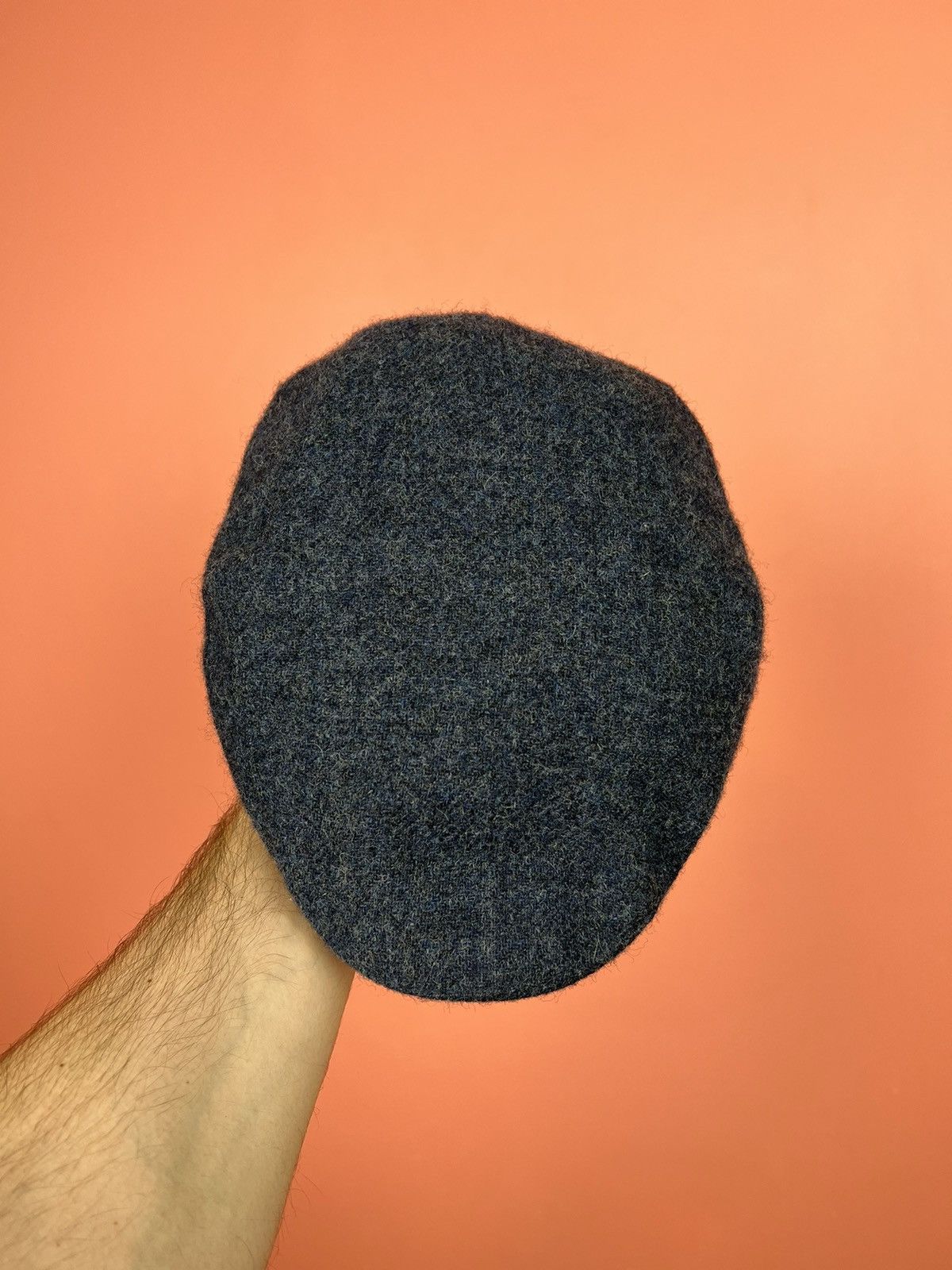 Harris Tweed Moon merino lambswool cap flat eight-part hype Size ONE SIZE - 2 Thumbnail