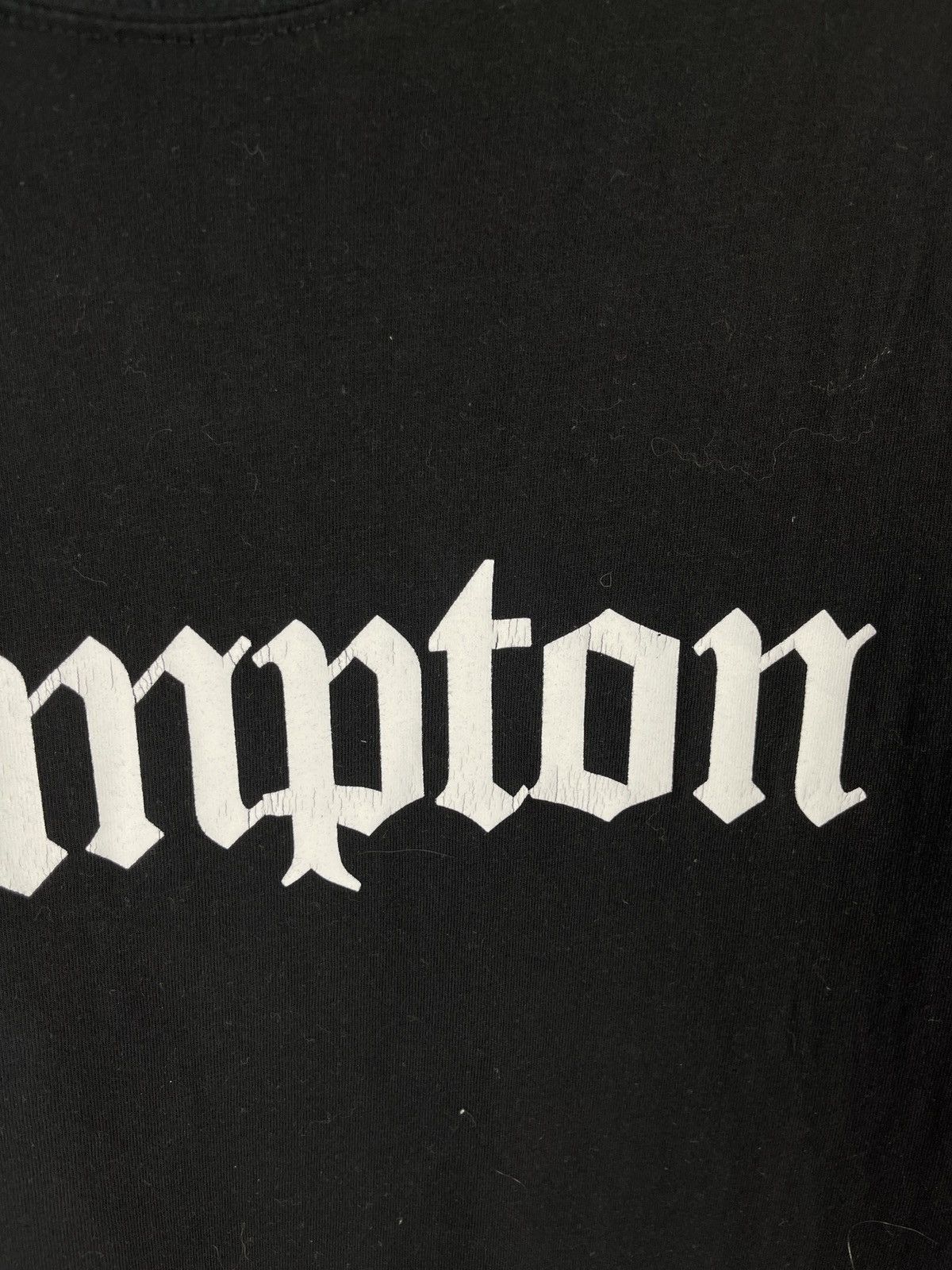 Band Tees Mister Tee Compton vintage big logo tee shirt Size US XL / EU 56 / 4 - 5 Thumbnail
