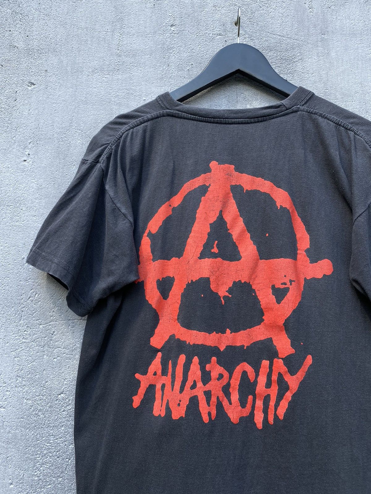 Band Tees Vintage 90s Crowley Anarchy Band T Shirt Tee Size US L / EU 52-54 / 3 - 3 Thumbnail