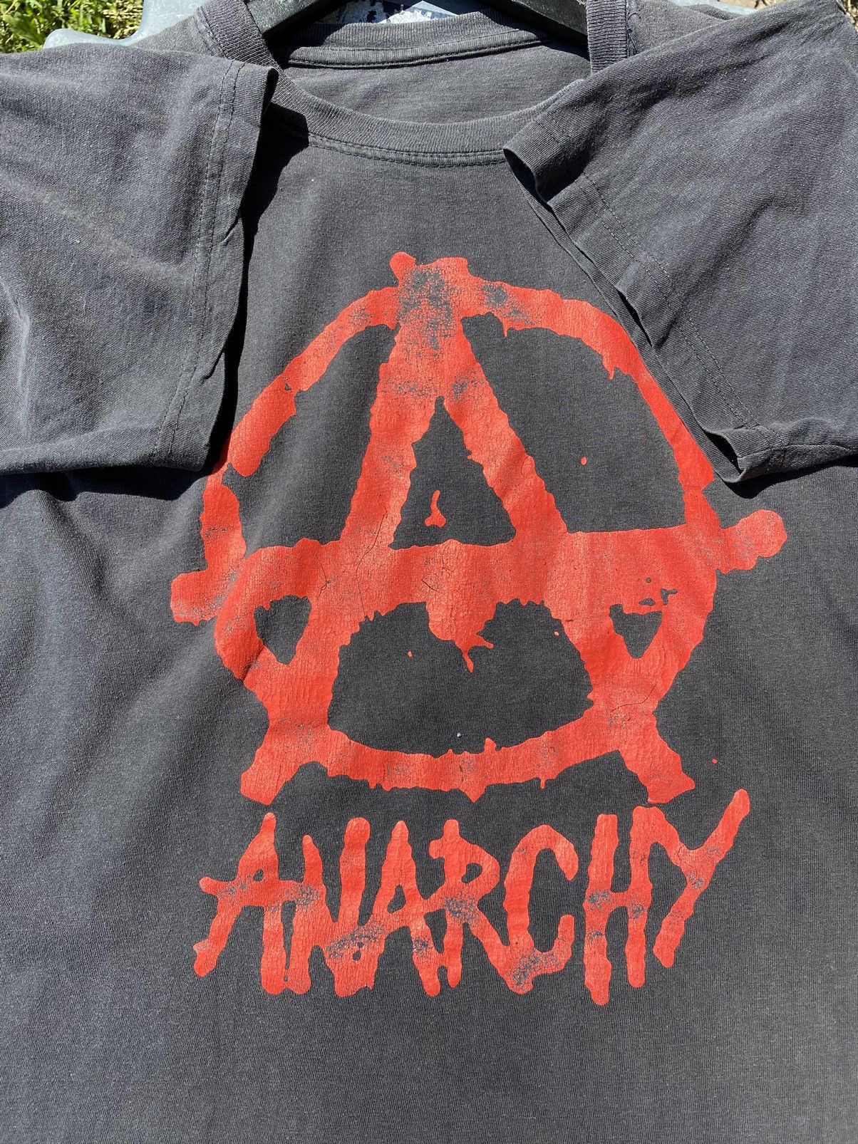 Band Tees Vintage 90s Crowley Anarchy Band T Shirt Tee Size US L / EU 52-54 / 3 - 4 Thumbnail
