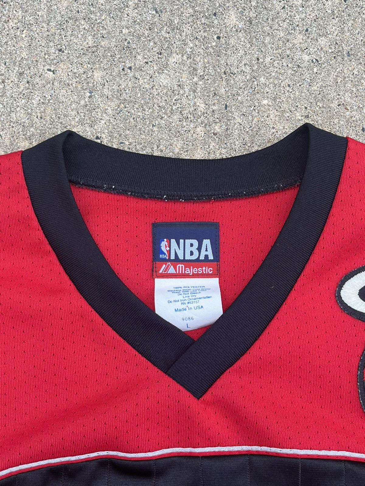 Majestic × NBA × Vintage VINTAGE 90’S NBA MAJESTIC BASKETBALL JERSEY Size US L / EU 52-54 / 3 - 8 Thumbnail