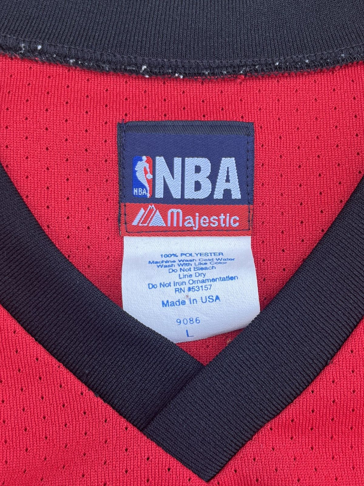 Majestic × NBA × Vintage VINTAGE 90’S NBA MAJESTIC BASKETBALL JERSEY Size US L / EU 52-54 / 3 - 9 Thumbnail