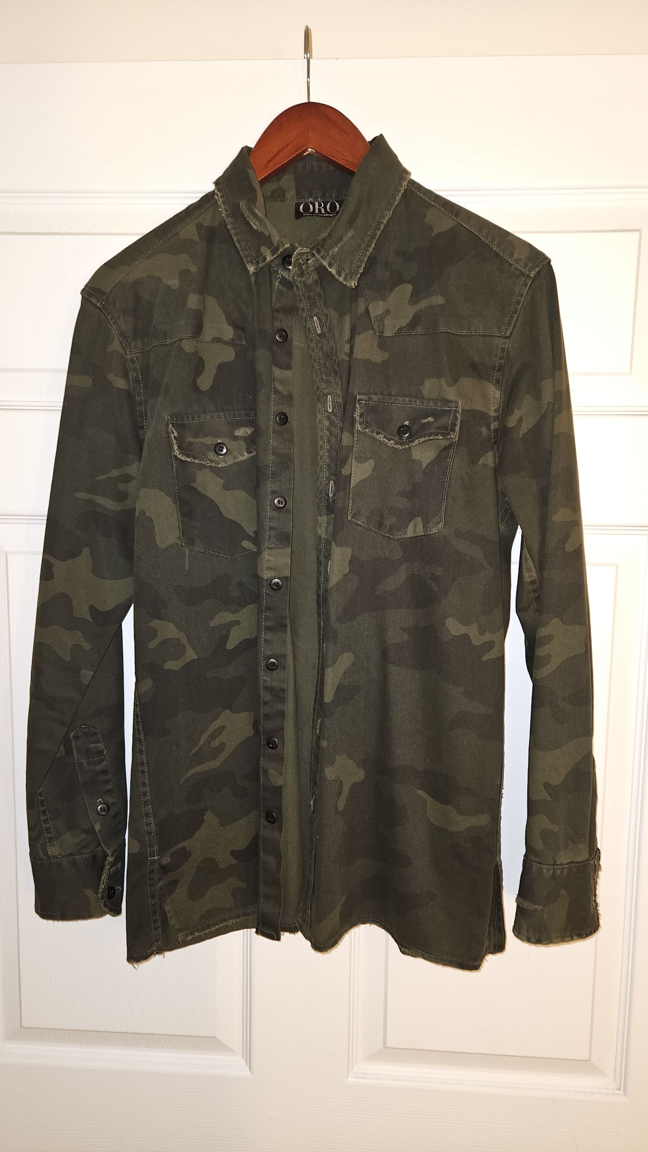 Oro Los Angeles Oro Los Angeles Camo Shirt Size US S / EU 44-46 / 1 - 1 Thumbnail