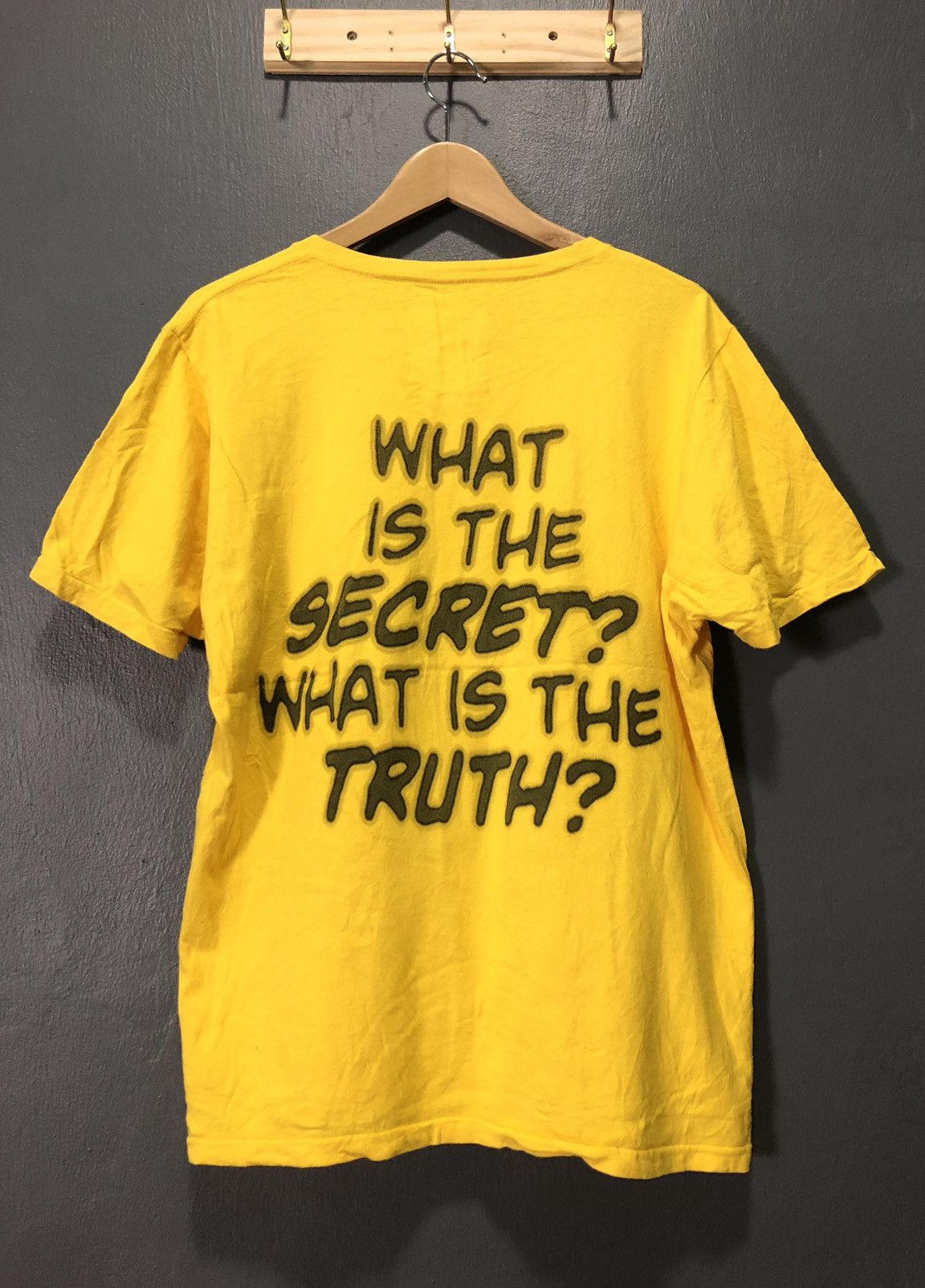 Japanese Brand × WHIZ LIMITED WHIZ LIMITED BLACK EYE’ WHAT IS THE SECRET? WHAT IS THE TRU? Size US M / EU 48-50 / 2 - 5 Thumbnail