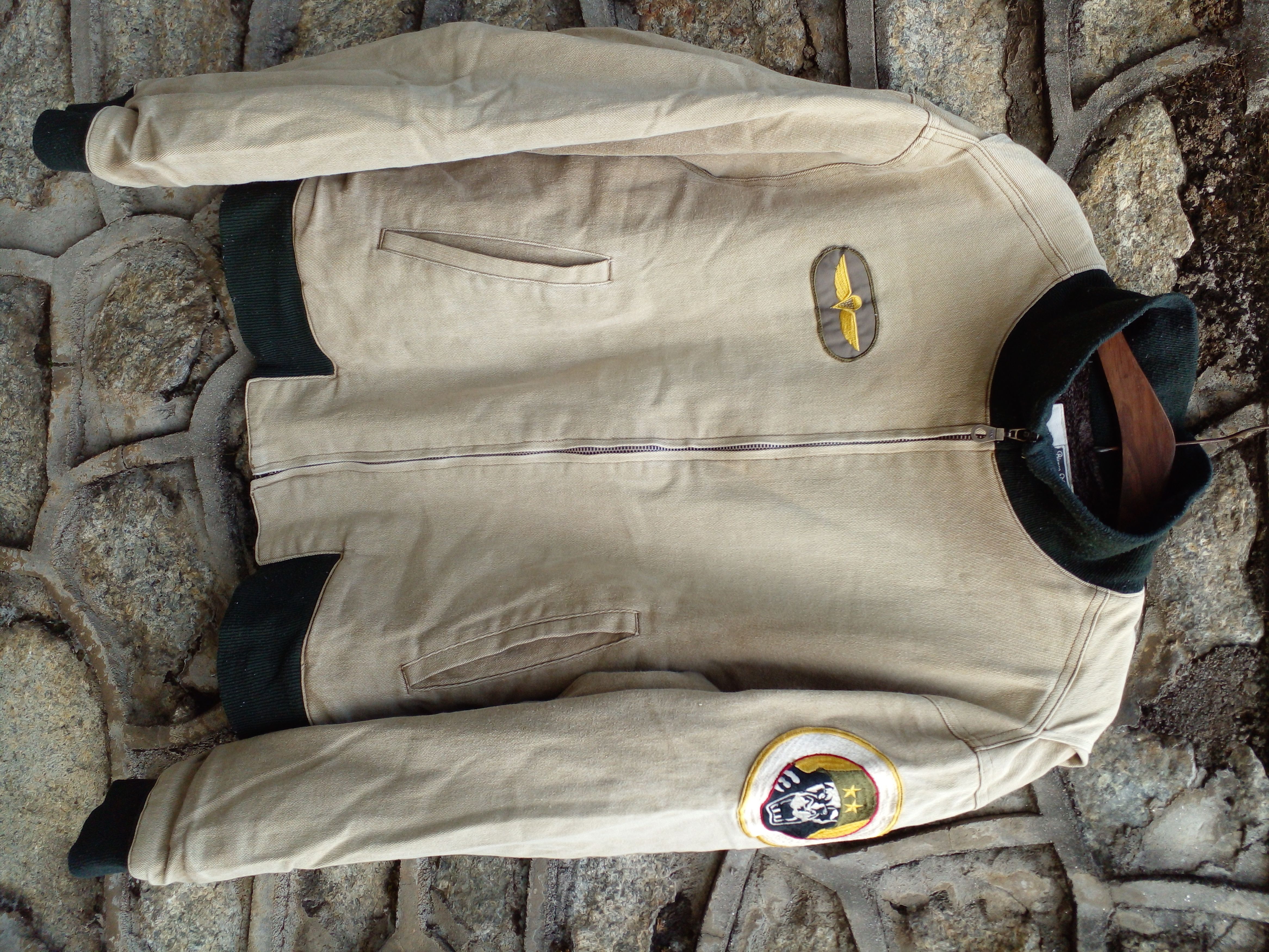 image of 90's Movie Taxi Driver Tanker Jacket in Brown, Men's (Size Large)