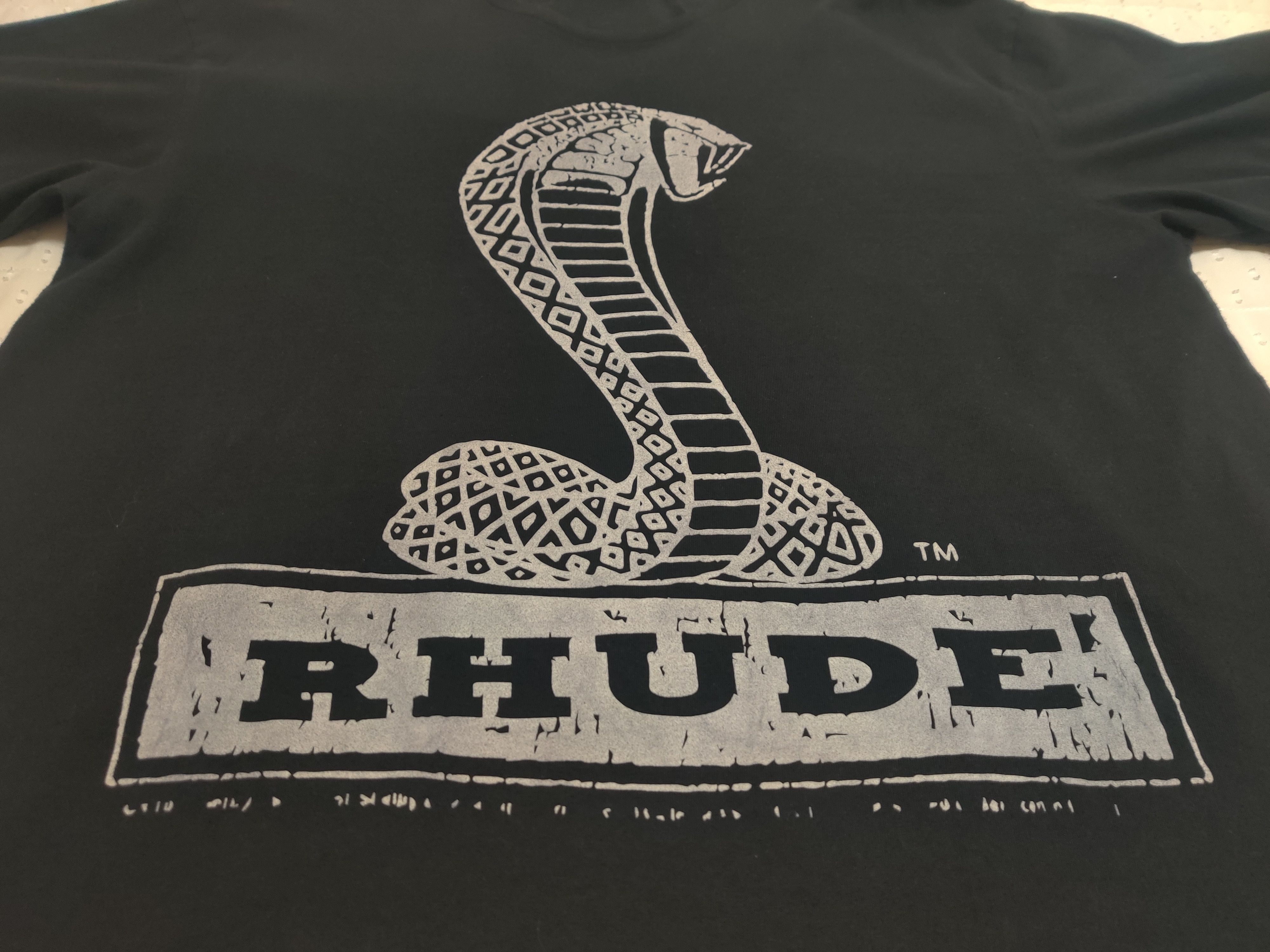Rhude COBRA PT. 2 TEE Size US S / EU 44-46 / 1 - 3 Thumbnail