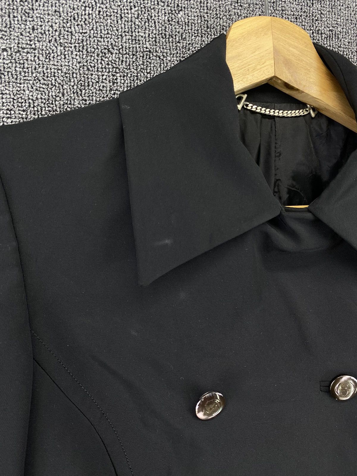 Gucci Vintage Gucci Double Breasted Coat Jacket Size XS / US 0-2 / IT 36-38 - 16 Thumbnail