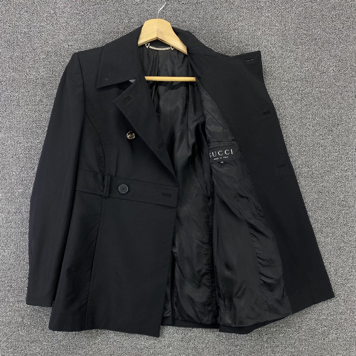 Gucci Vintage Gucci Double Breasted Coat Jacket Size XS / US 0-2 / IT 36-38 - 6 Thumbnail