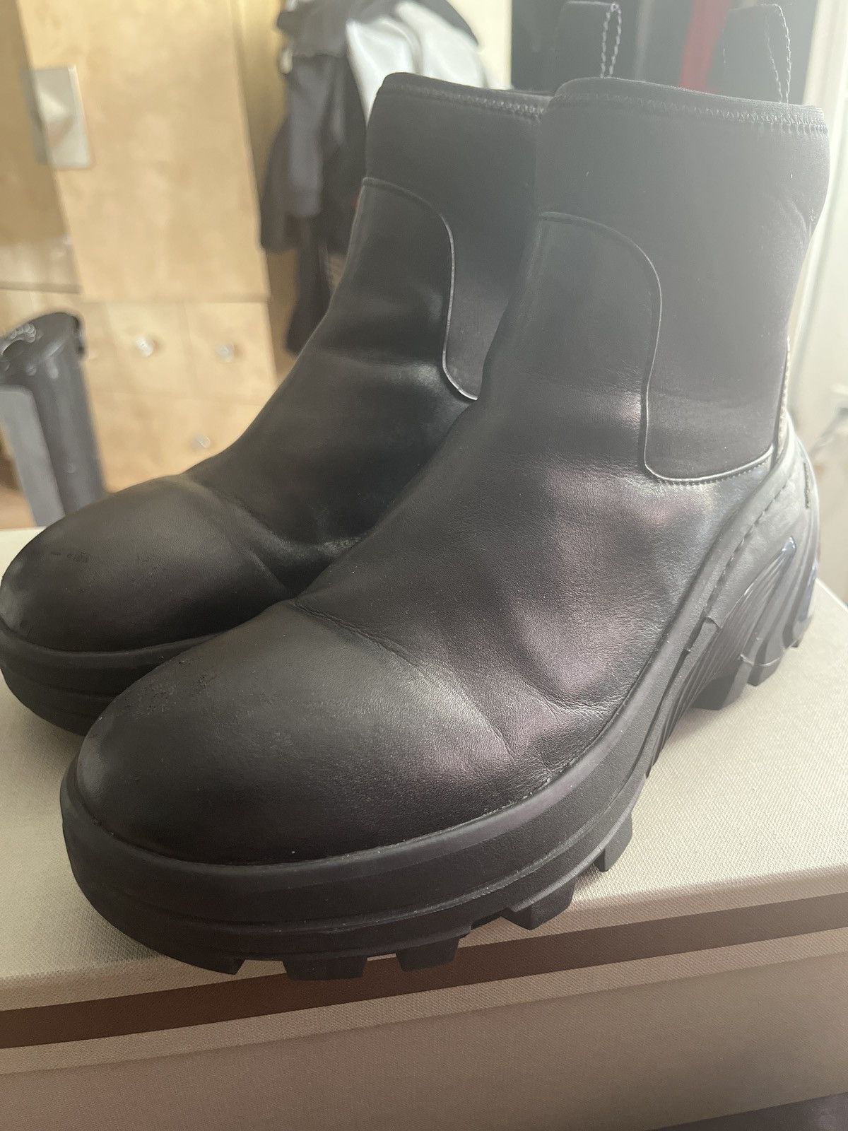 Alyx 9SM Black Buckle Boot
