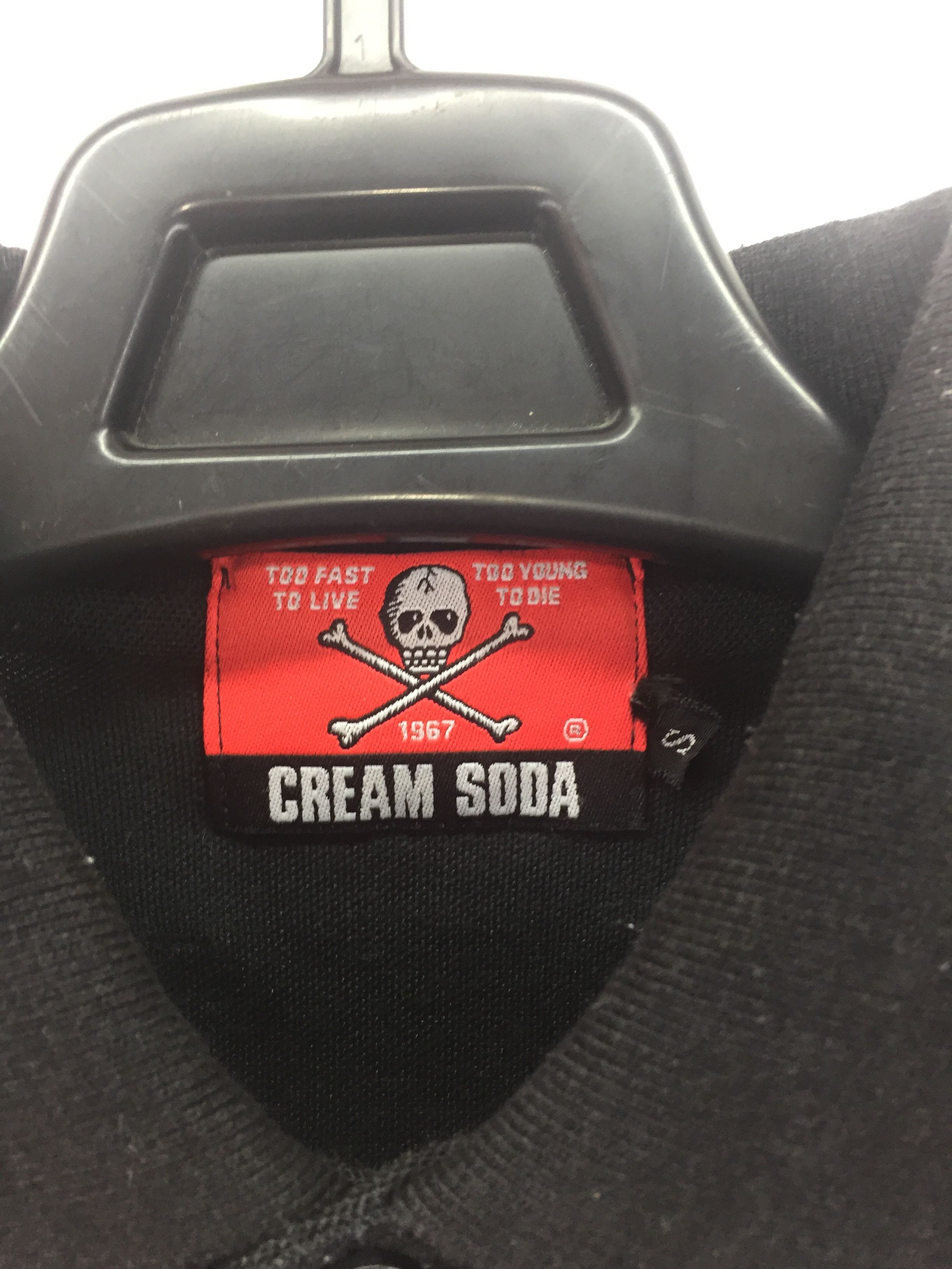 Japanese Brand CREAM SODA WITH BLACK PANTHER DESIGN POLO SHIRT Size US S / EU 44-46 / 1 - 3 Thumbnail