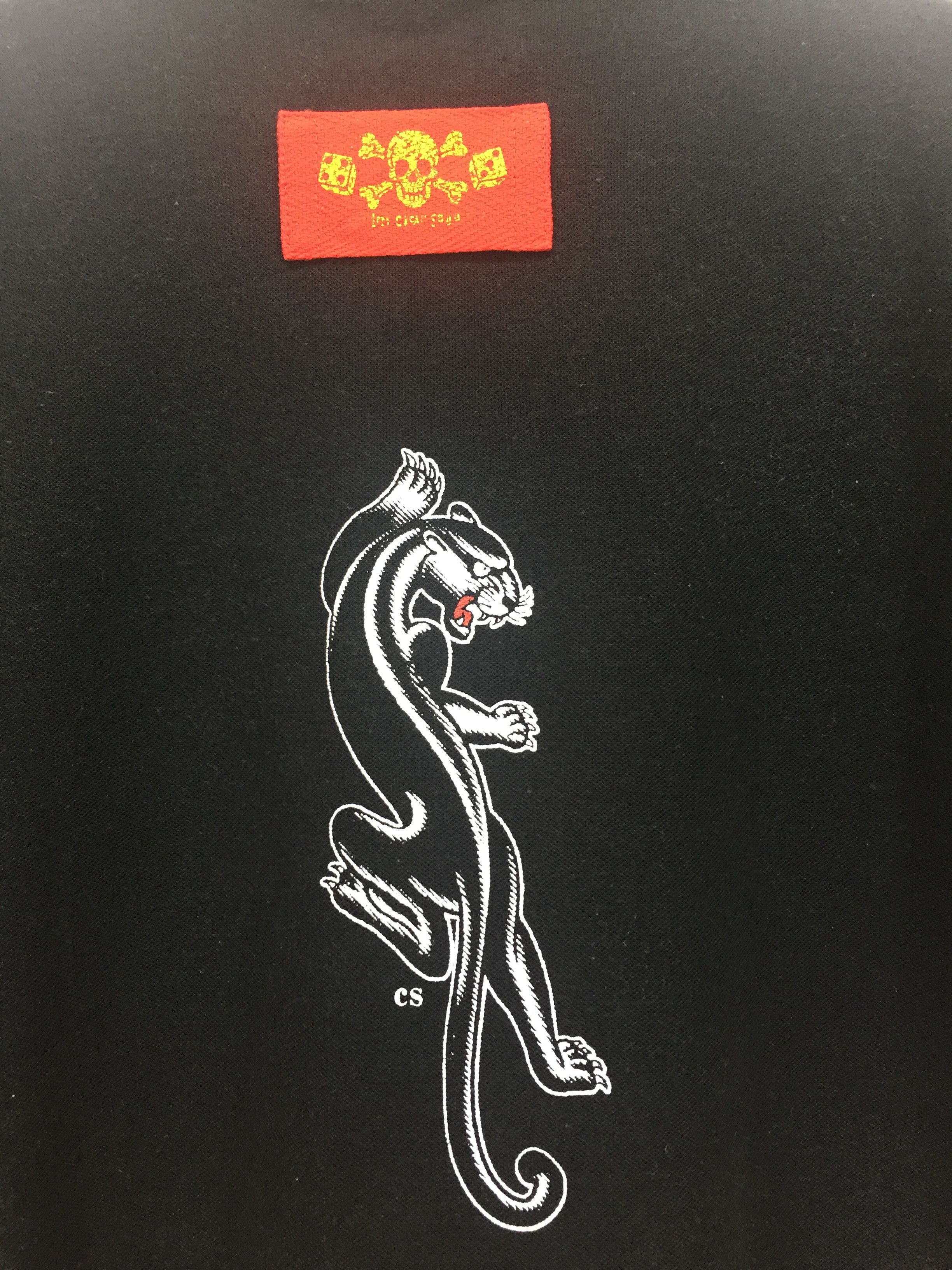 Japanese Brand CREAM SODA WITH BLACK PANTHER DESIGN POLO SHIRT Size US S / EU 44-46 / 1 - 6 Thumbnail