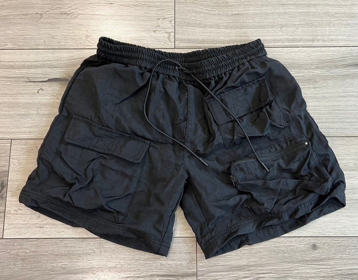 Richie Le Collection Richie Le Cargo Shorts Black New Small | Grailed