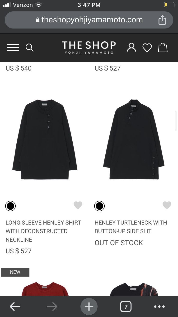Yohji Yamamoto $483 POUR HOMME DROP SHOULDER STRING CORD HENLEY TEE T SHIRT Size US L / EU 52-54 / 3 - 9 Thumbnail