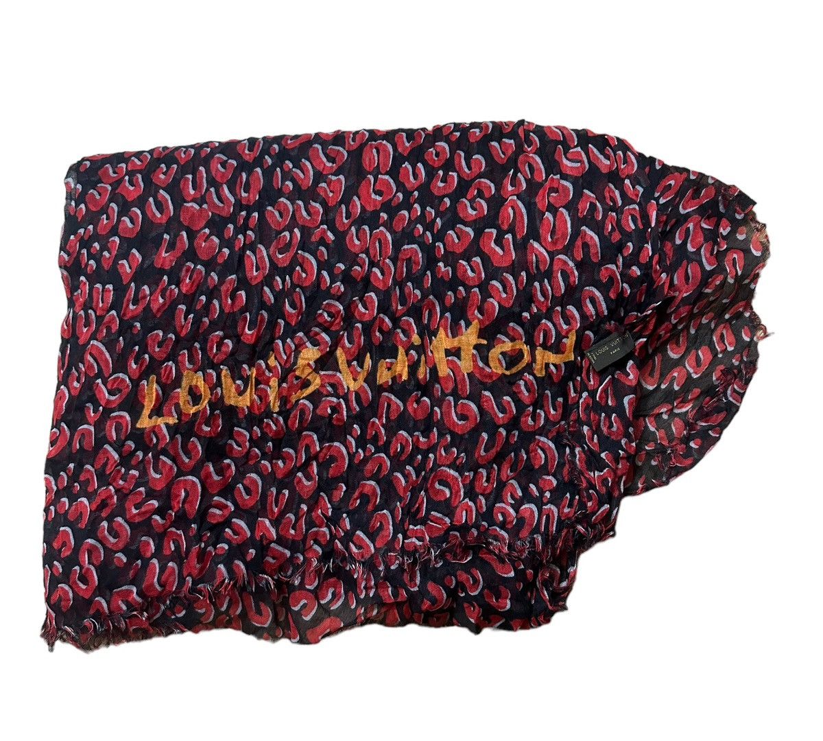 Louis Vuitton x Sprouse Graffiti Silk Scarf Large