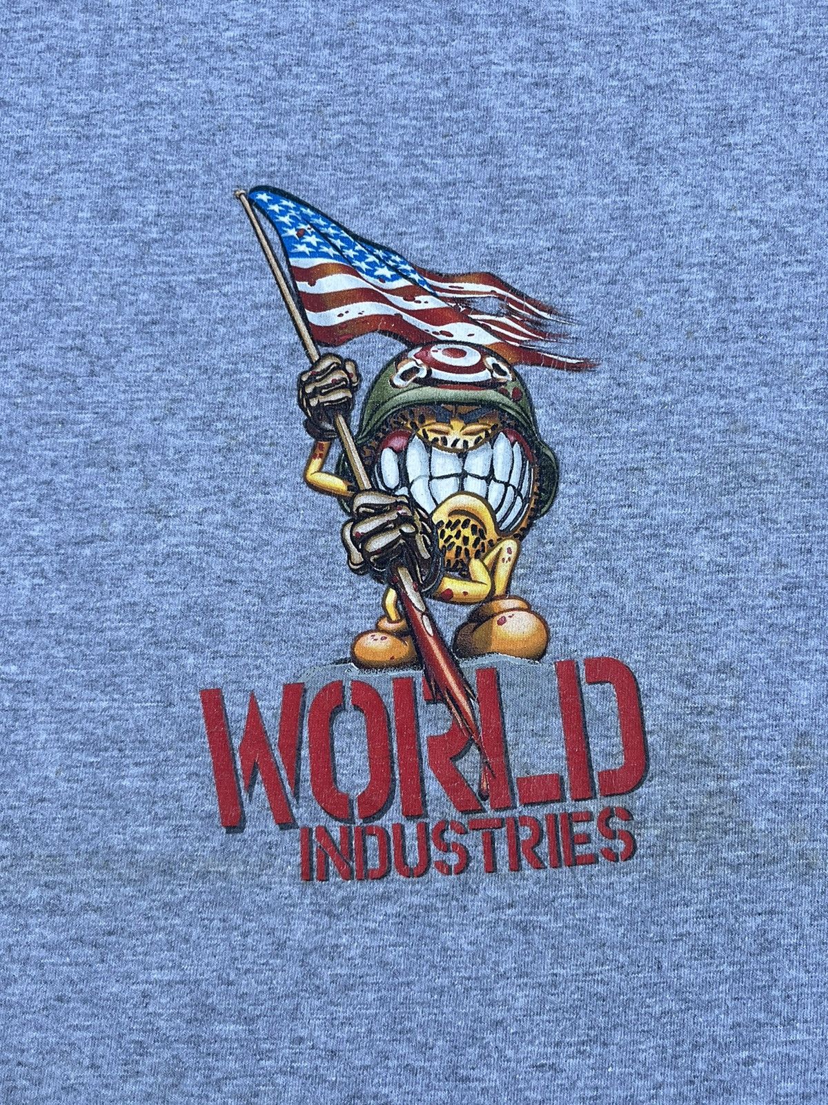 Hook-Ups VINTAGE 90’S WORLD INDUSTRIES SKATEBOARDS T-SHIRT Size US M / EU 48-50 / 2 - 3 Thumbnail