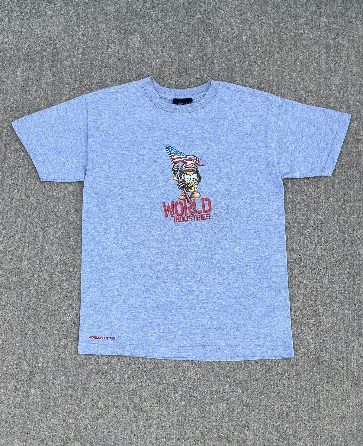 Hook-Ups VINTAGE 90’S WORLD INDUSTRIES SKATEBOARDS T-SHIRT Size US M / EU 48-50 / 2 - 2 Thumbnail