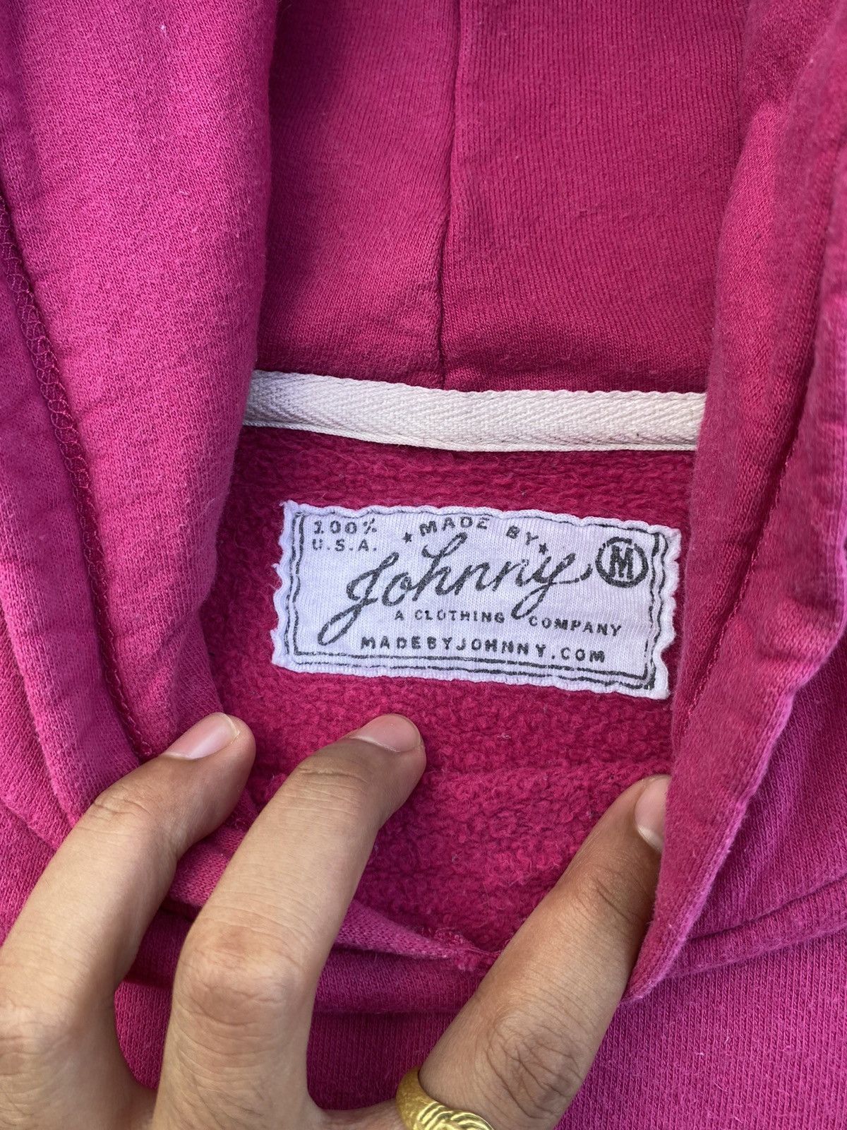 Russell Athletic VTG Blank Pink Hoodie Cropped Size US S / EU 44-46 / 1 - 5 Thumbnail