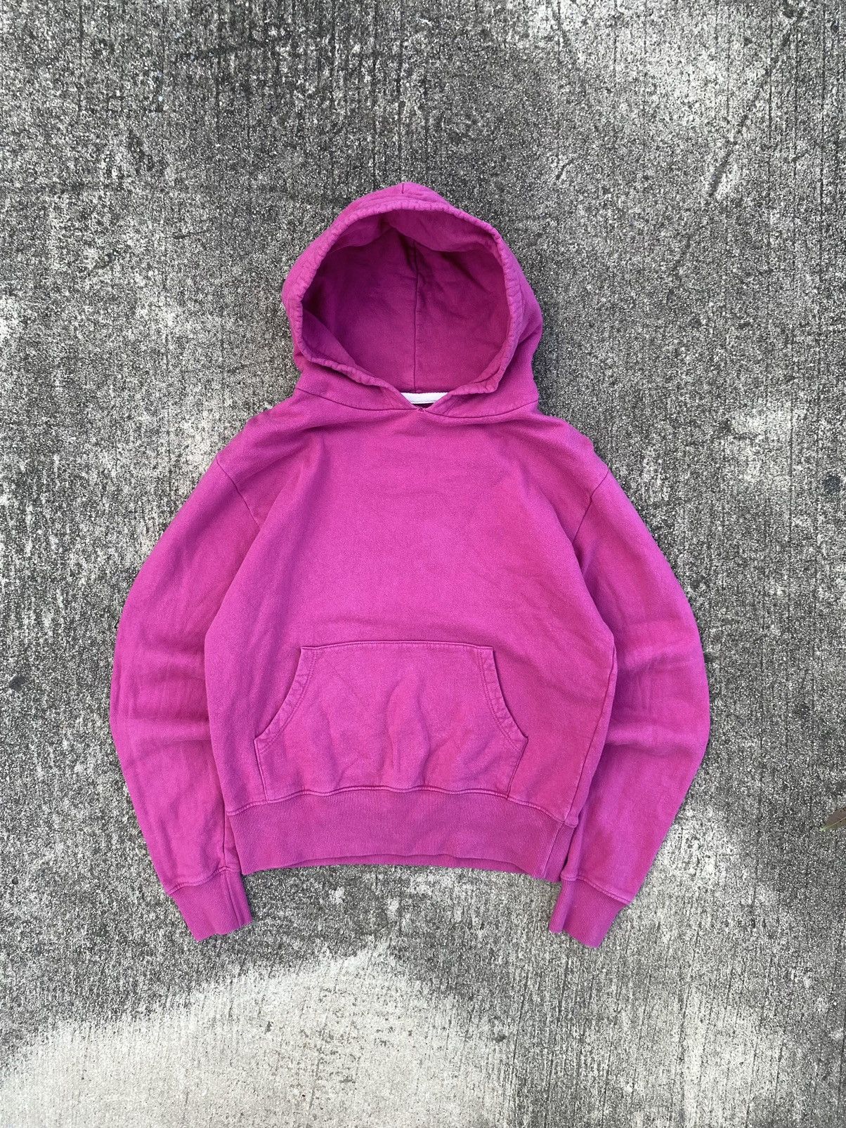 Russell Athletic VTG Blank Pink Hoodie Cropped Size US S / EU 44-46 / 1 - 1 Thumbnail