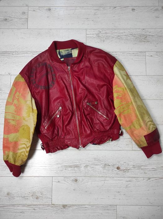Archival Clothing Jet Set The People of the Labyrinths 90s Leather ...