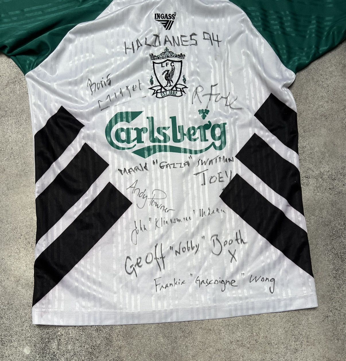 Vintage Liverpool vintage soccer jersey Size US L / EU 52-54 / 3 - 2 Thumbnail