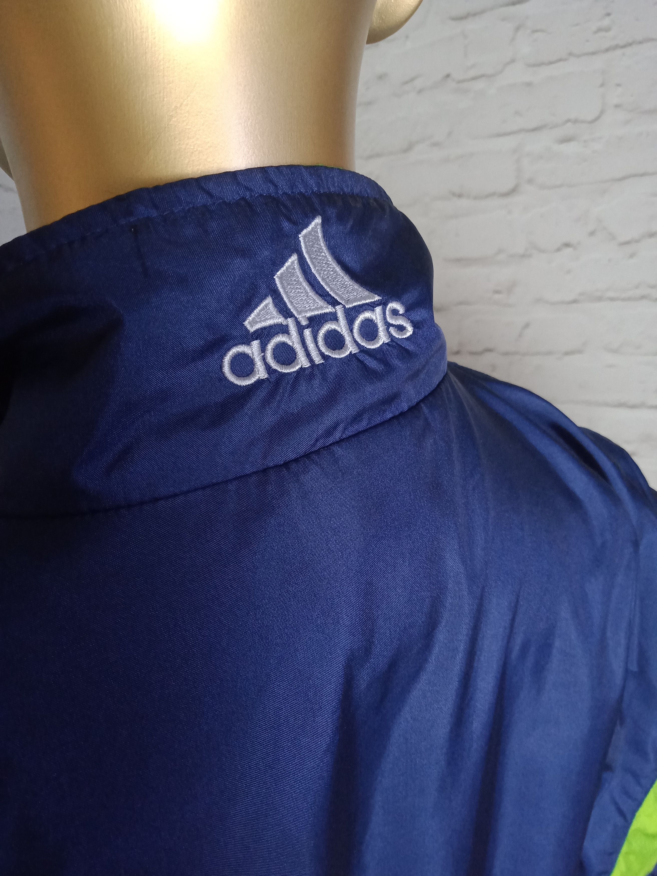 Adidas Adidas Track Jacket VTG 90s Bat Sleeve Size S Size US S / EU 44-46 / 1 - 5 Thumbnail