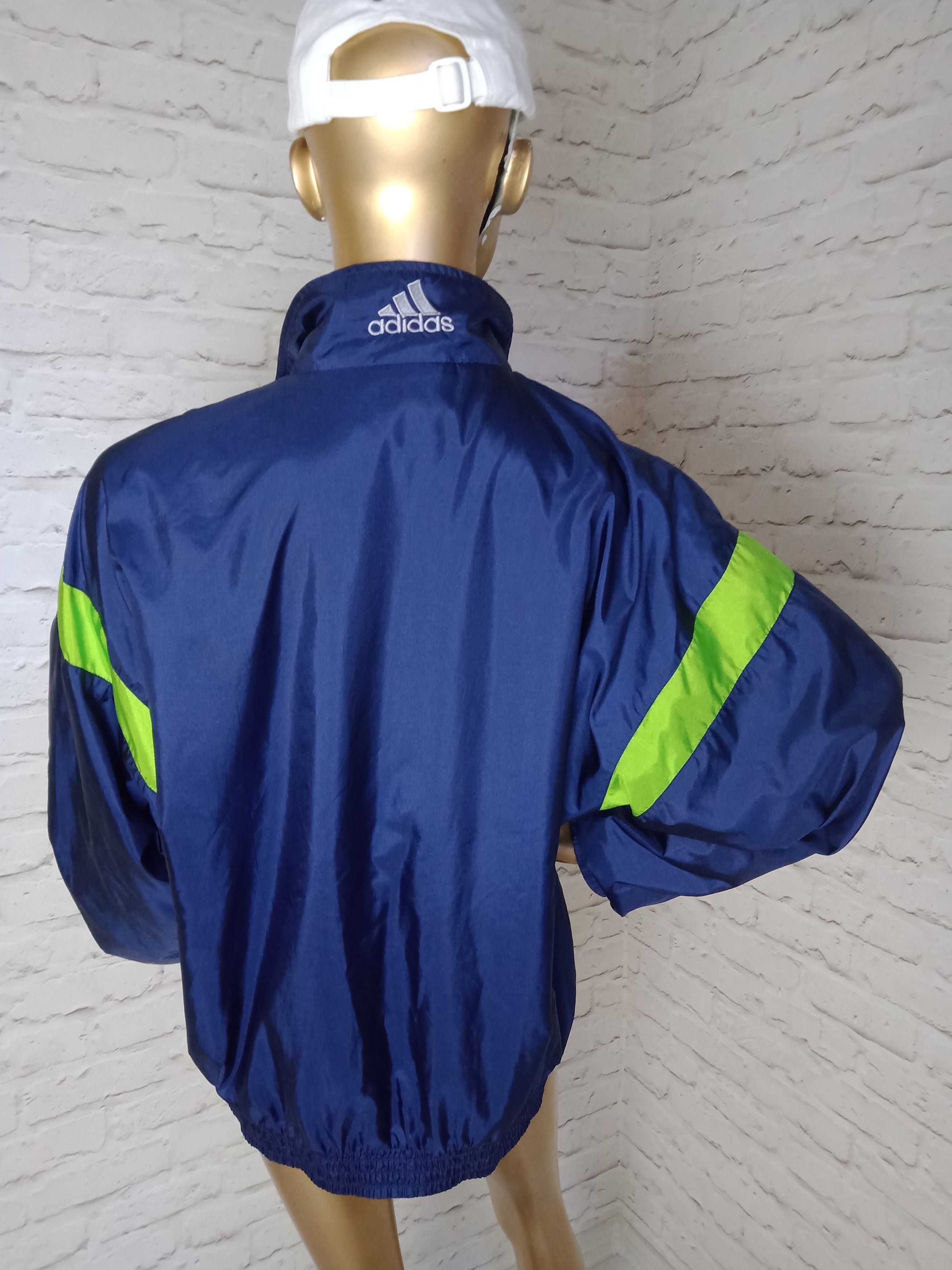 Adidas Adidas Track Jacket VTG 90s Bat Sleeve Size S Size US S / EU 44-46 / 1 - 4 Thumbnail