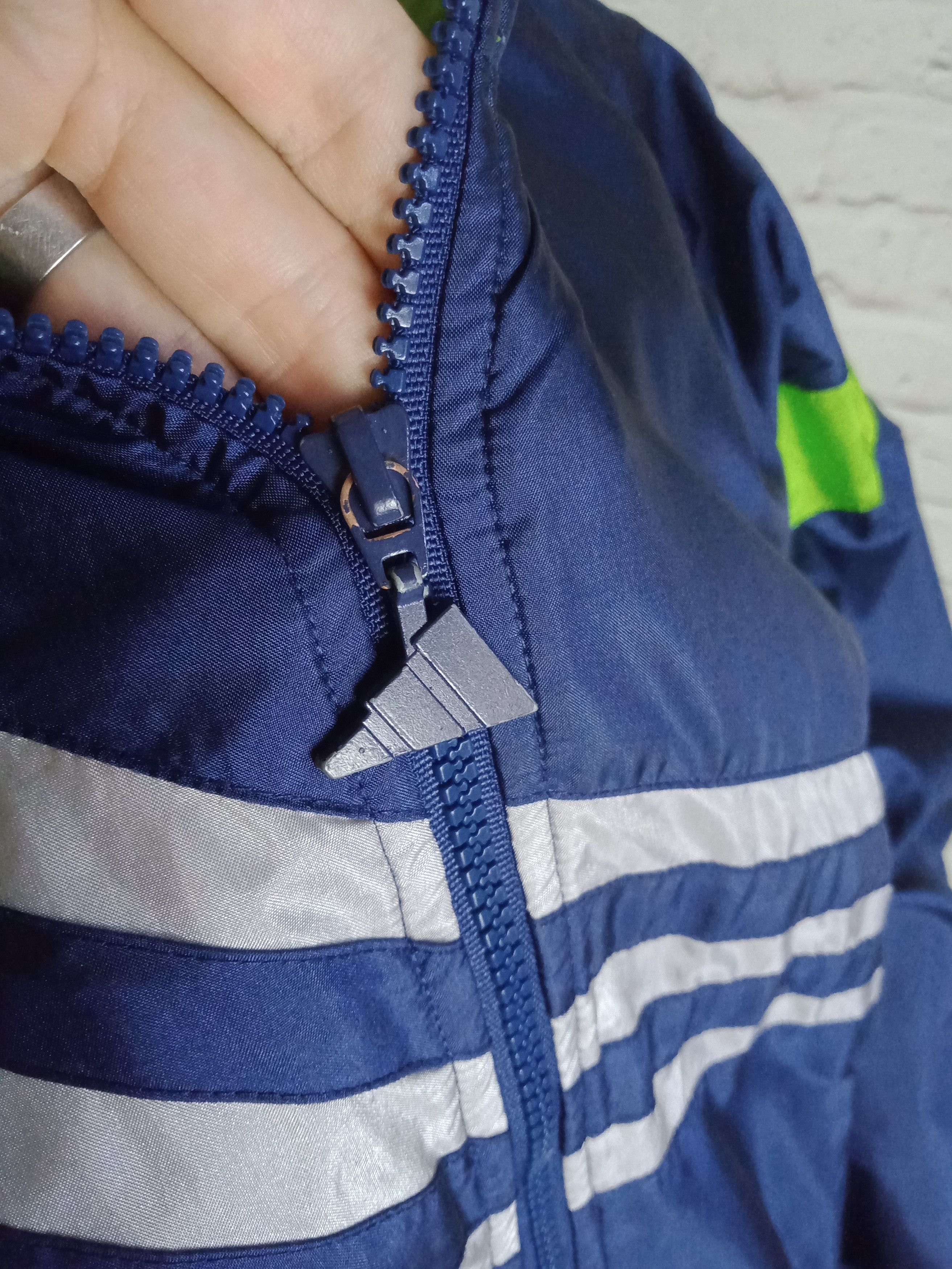 Adidas Adidas Track Jacket VTG 90s Bat Sleeve Size S Size US S / EU 44-46 / 1 - 6 Thumbnail