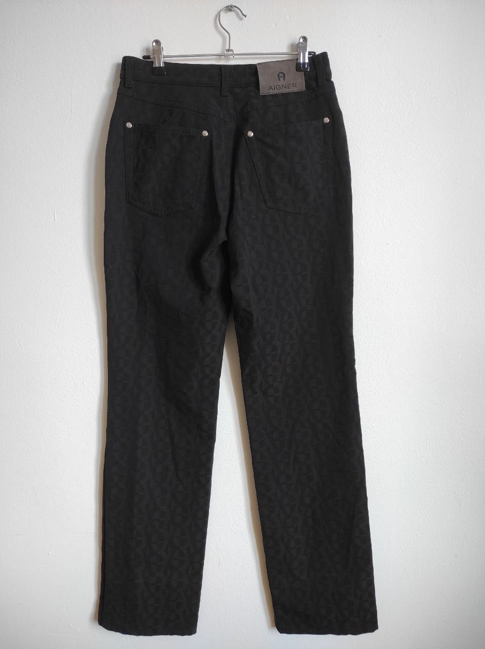 Etienne Aigner Etienne Aigner Monogram Vintage Pants Stretch Size M Size 28" / US 6 / IT 42 - 6 Thumbnail