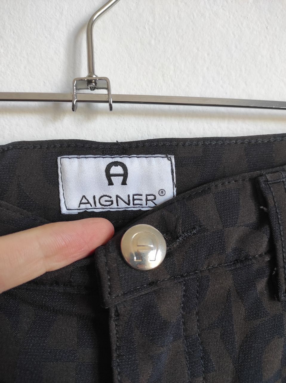 Etienne Aigner Etienne Aigner Monogram Vintage Pants Stretch Size M Size 28" / US 6 / IT 42 - 2 Thumbnail