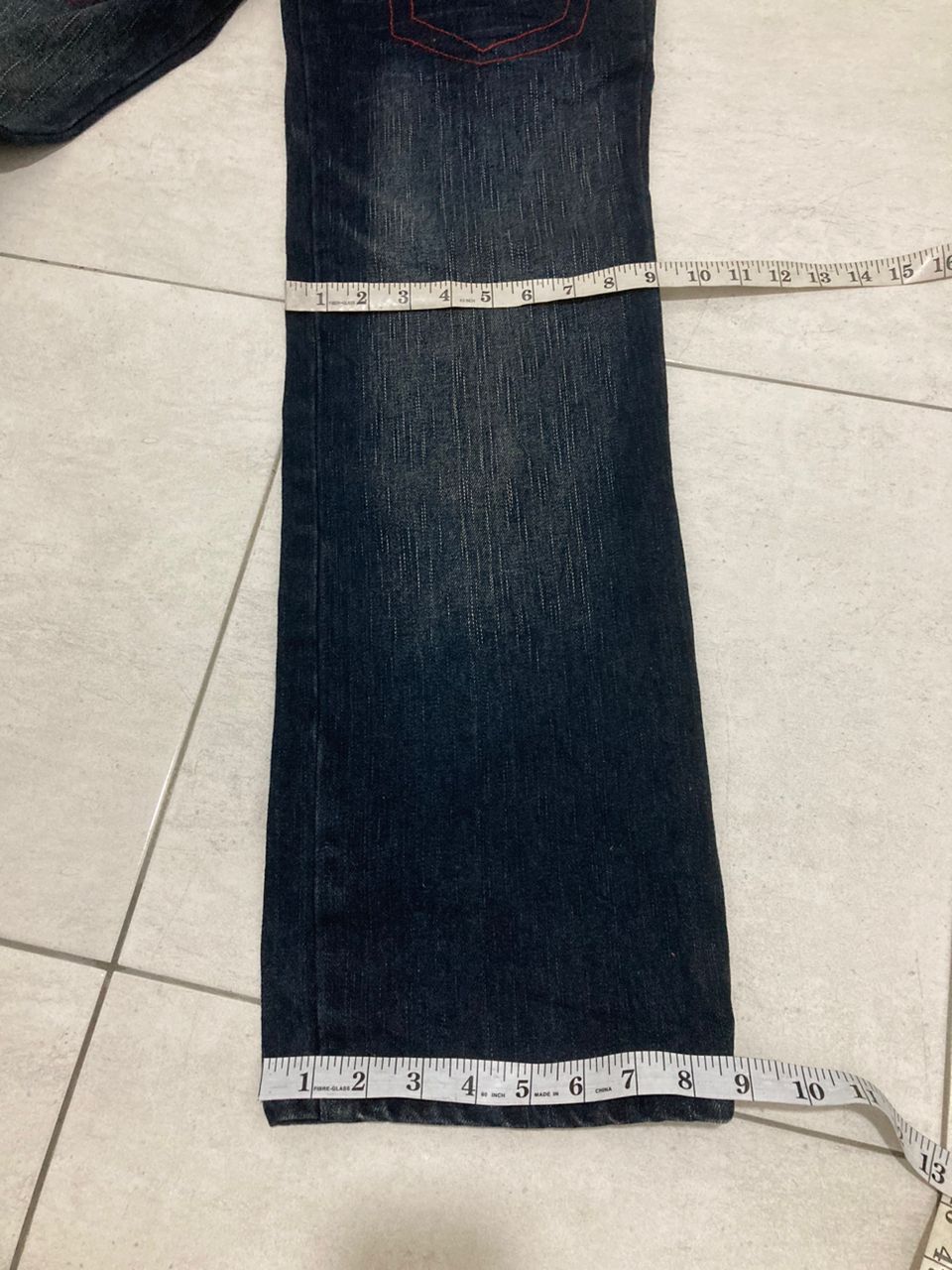 Hysteric Glamour =3= Blue Moon Blue Fatigue Jeans - Super Rare Design Size US 32 / EU 48 - 14 Thumbnail