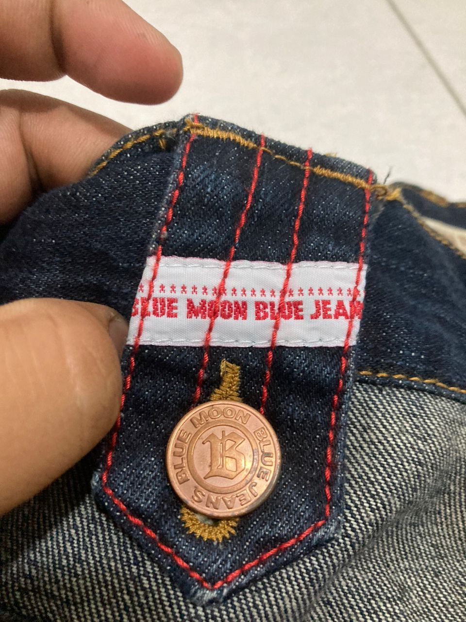 Hysteric Glamour =3= Blue Moon Blue Fatigue Jeans - Super Rare Design Size US 32 / EU 48 - 11 Thumbnail