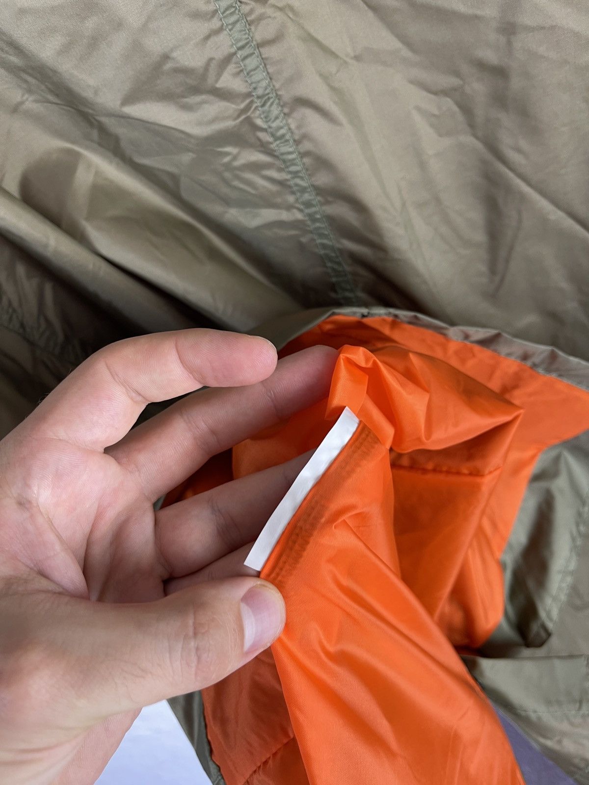 Barbour Barbour nylon light green khaki orange pocket jacket Size US L / EU 52-54 / 3 - 13 Thumbnail