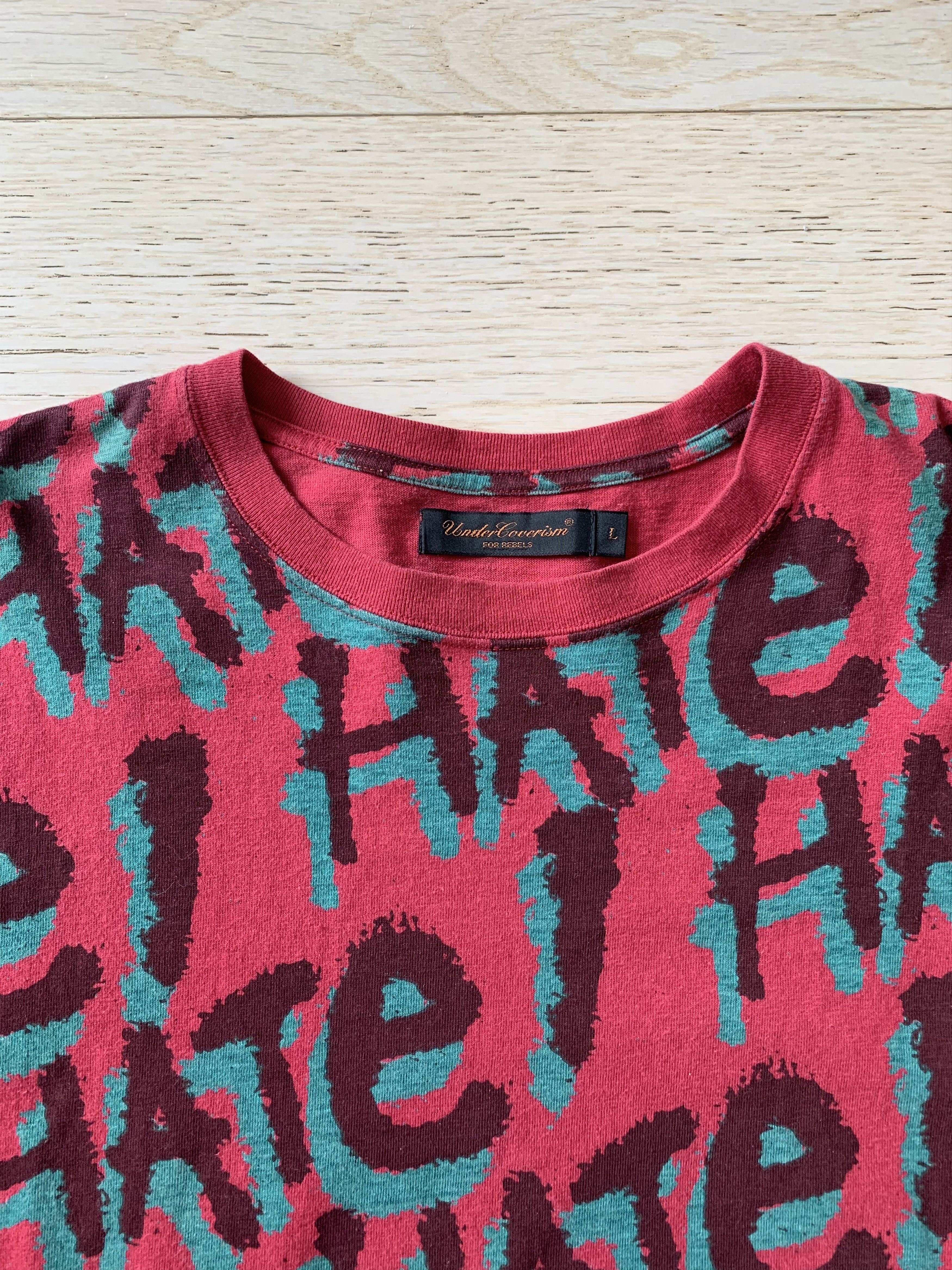 Undercover Undercover AW03 "Paper Doll" Hate Print Long Sleeve Size US L / EU 52-54 / 3 - 2 Thumbnail
