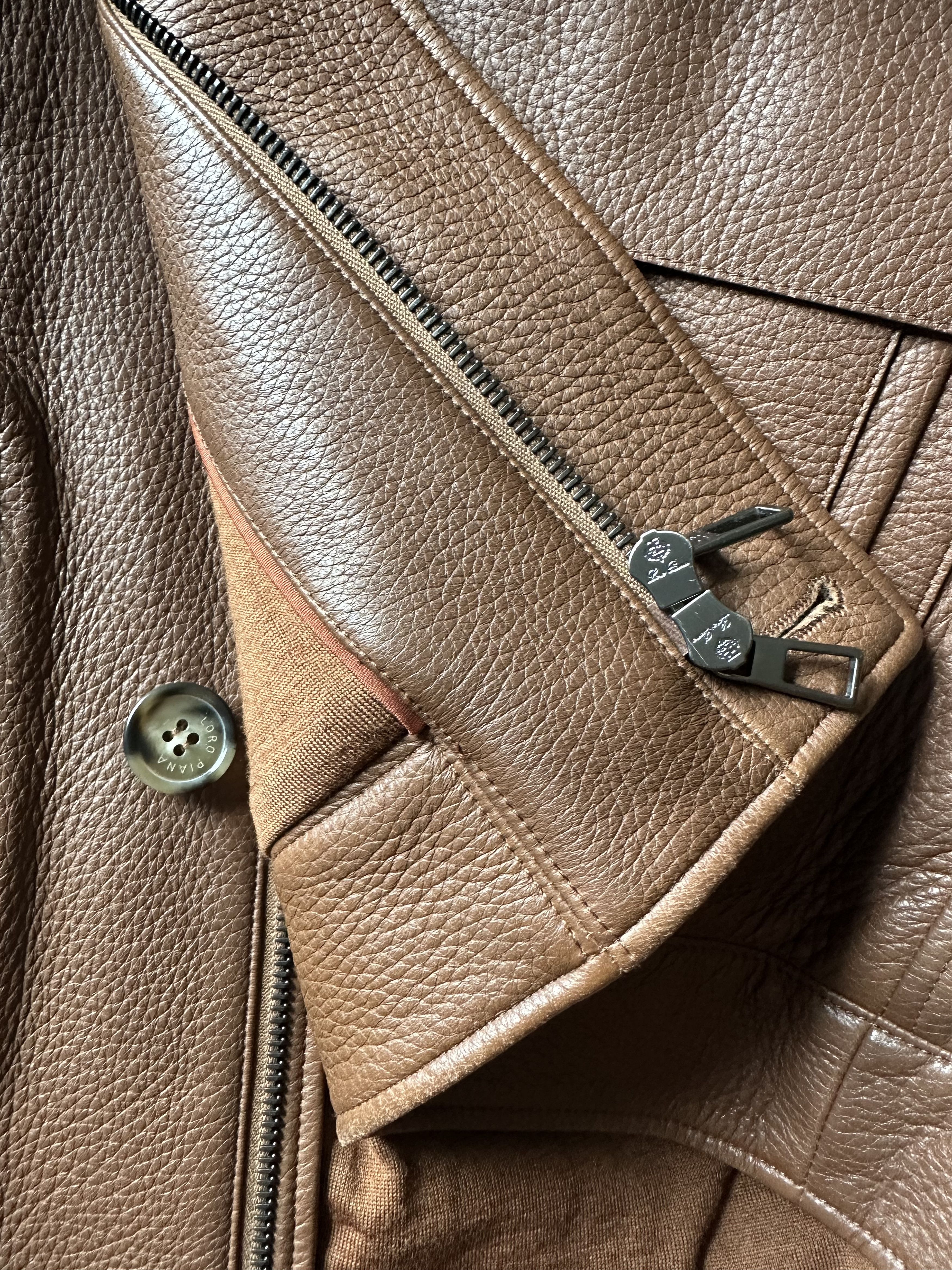 Loro Piana Loro Piana men’s leather Jacket. Size US XS / EU 42 / 0 - 5 Thumbnail
