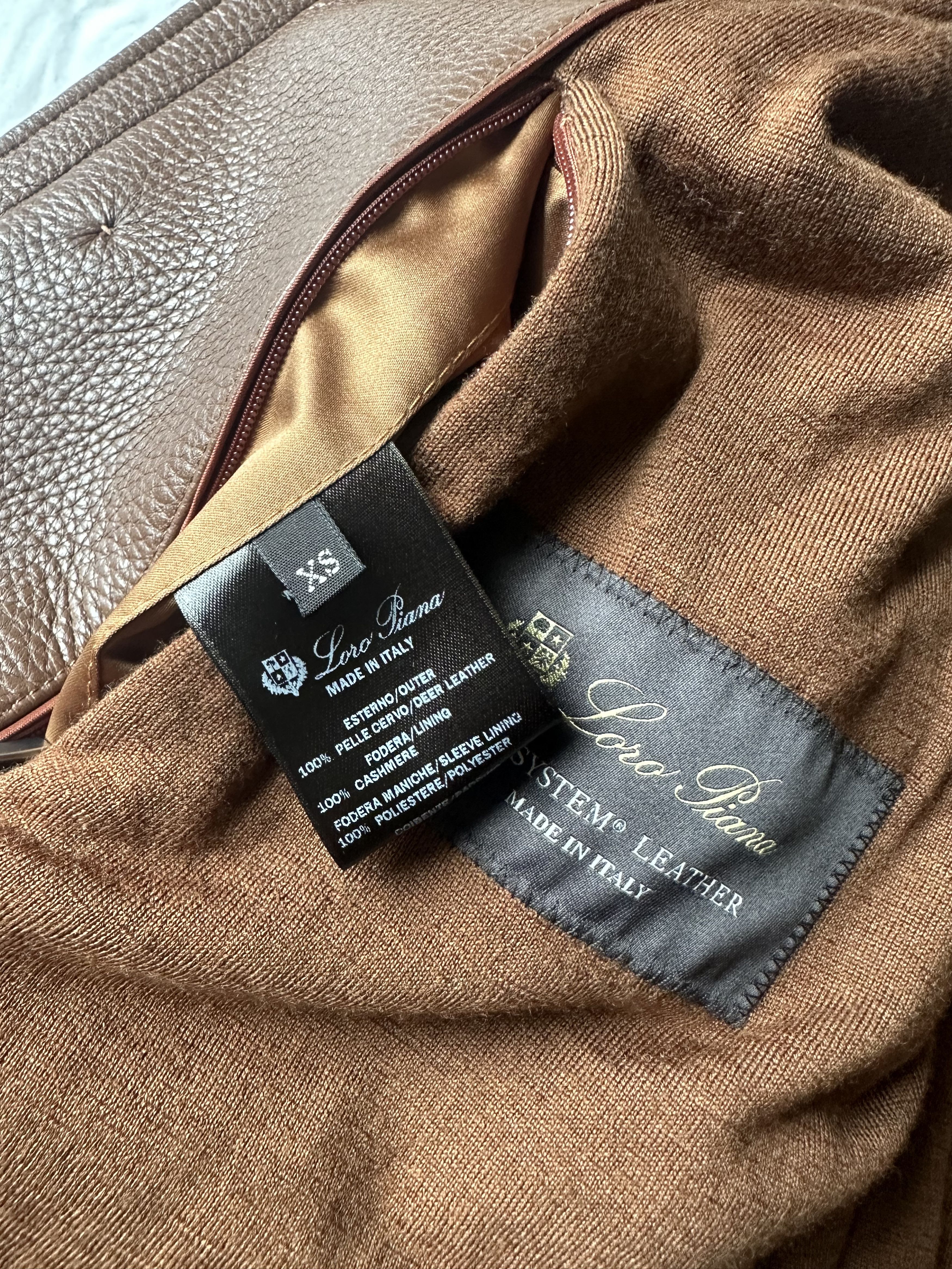 Loro Piana Loro Piana men’s leather Jacket. Size US XS / EU 42 / 0 - 7 Thumbnail