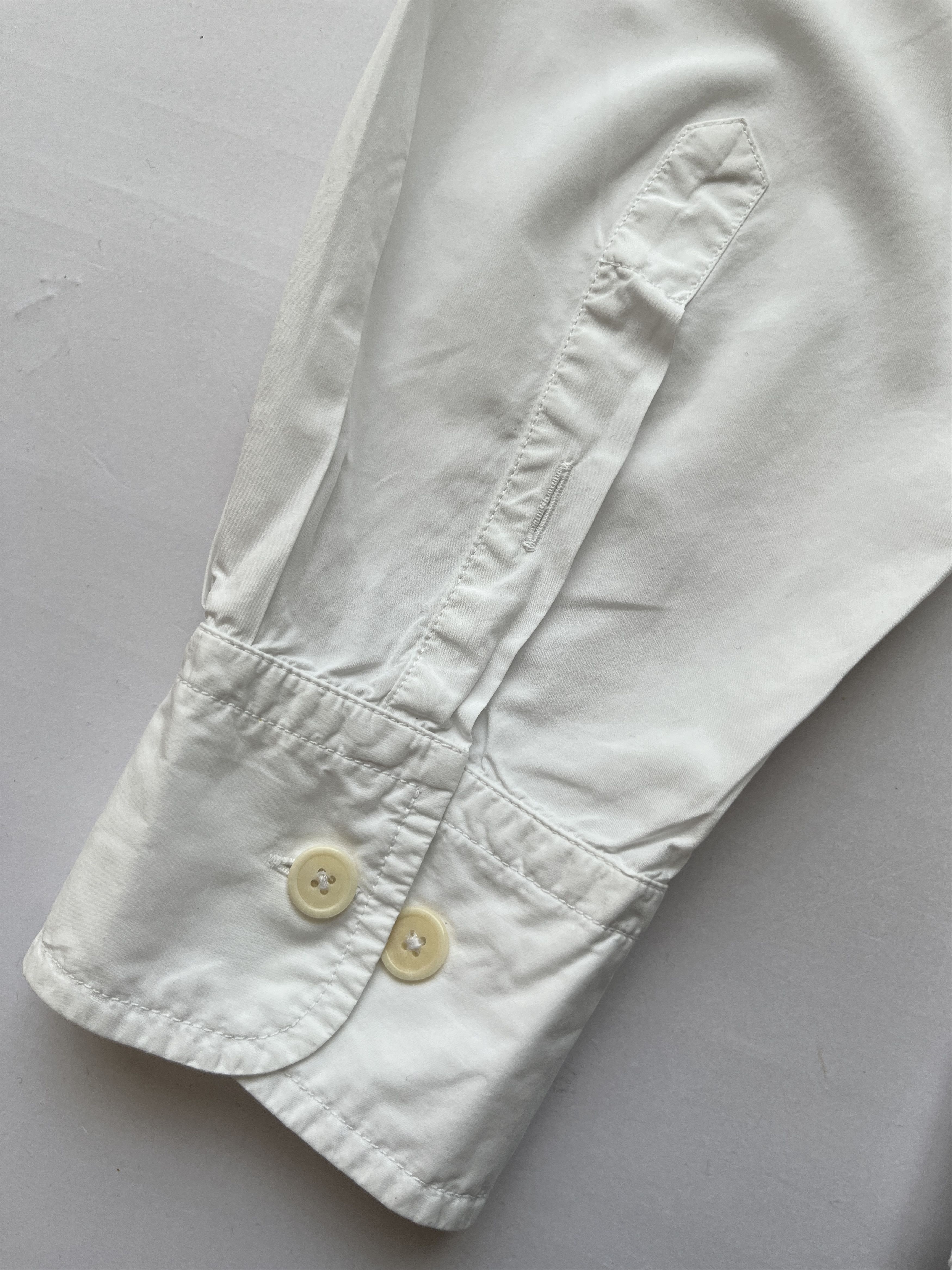 Bottega Veneta ⚡️QUICK SALE⚡️Bottega Veneta White Button Up Shirt Size US M / EU 48-50 / 2 - 7 Thumbnail