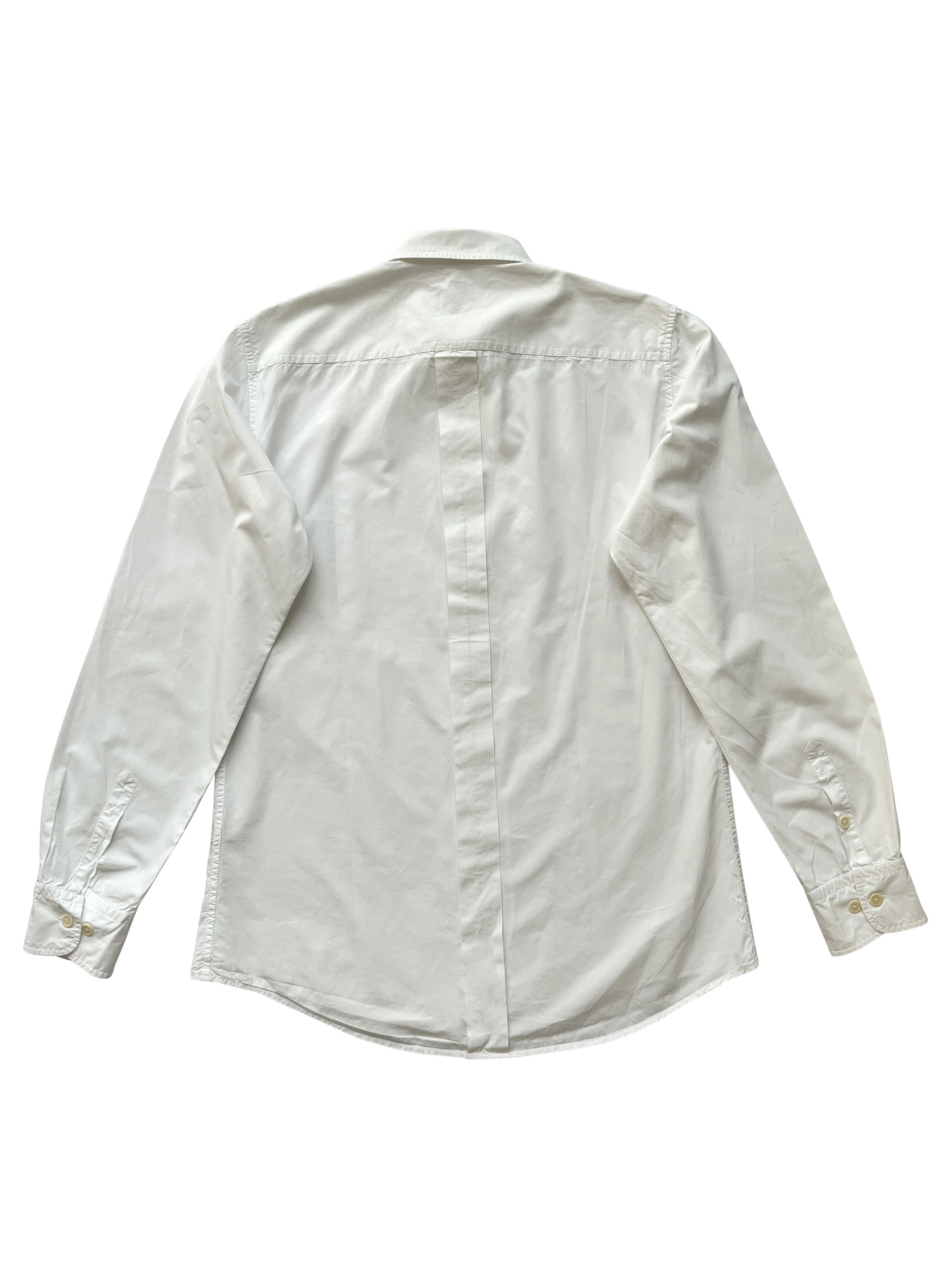 Bottega Veneta ⚡️QUICK SALE⚡️Bottega Veneta White Button Up Shirt Size US M / EU 48-50 / 2 - 2 Thumbnail