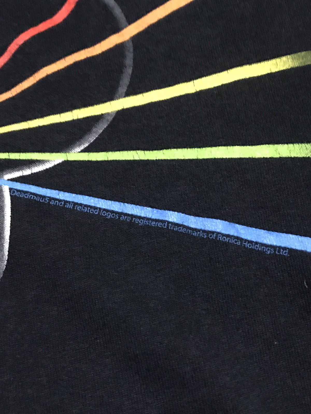Band Tees × Vintage 💥RARE💥 Deadmau5 Dark Side Of The Moon Pink Floyd T-Shirt Size US L / EU 52-54 / 3 - 3 Thumbnail