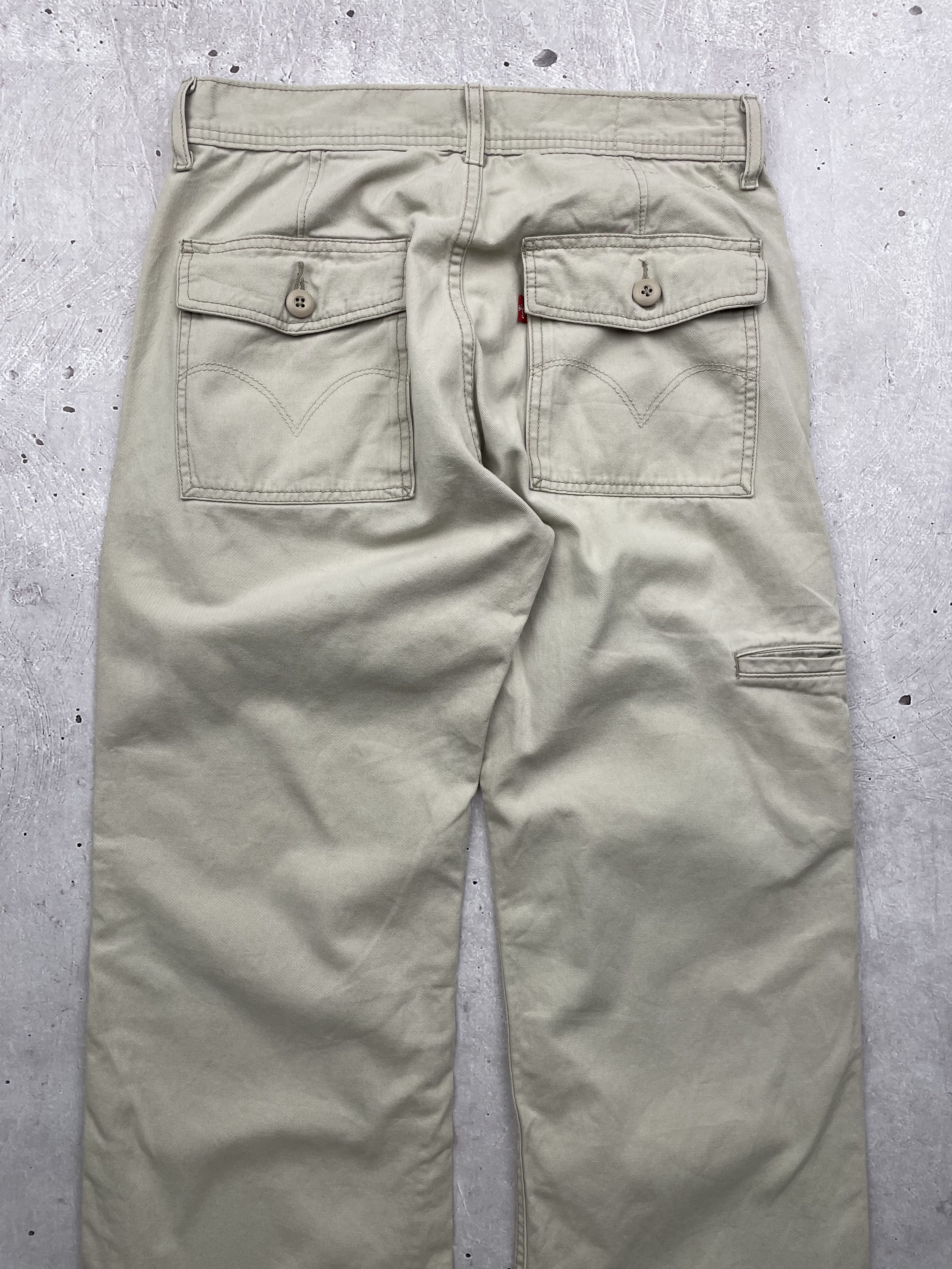 Levi's × Vintage Levi's Workwear Vintage Cargo Jeans Size US 30 / EU 46 - 7 Thumbnail