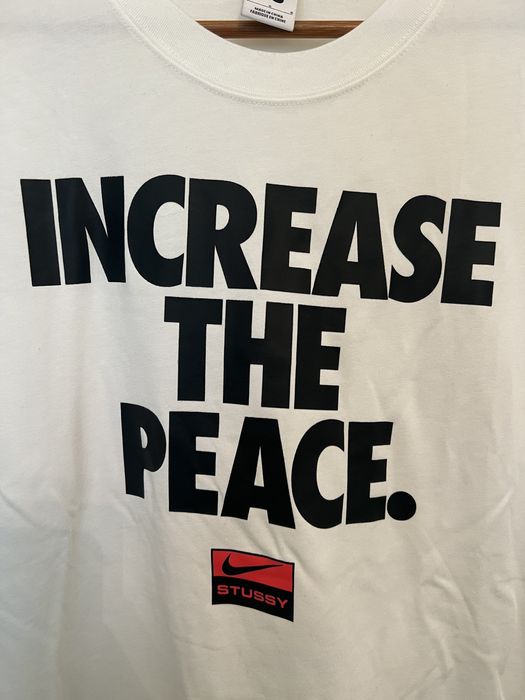 stussy nike increase the peace