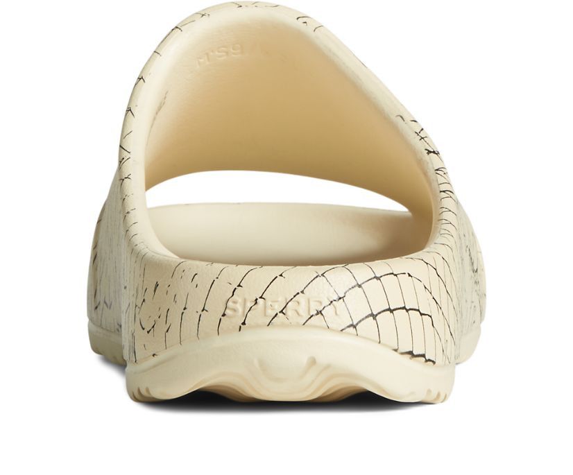 Pleasures × Sperry Fence Float Slides - Pleasures x Sperry Sandals Cream Beige Size US 8 / EU 41 - 4 Thumbnail