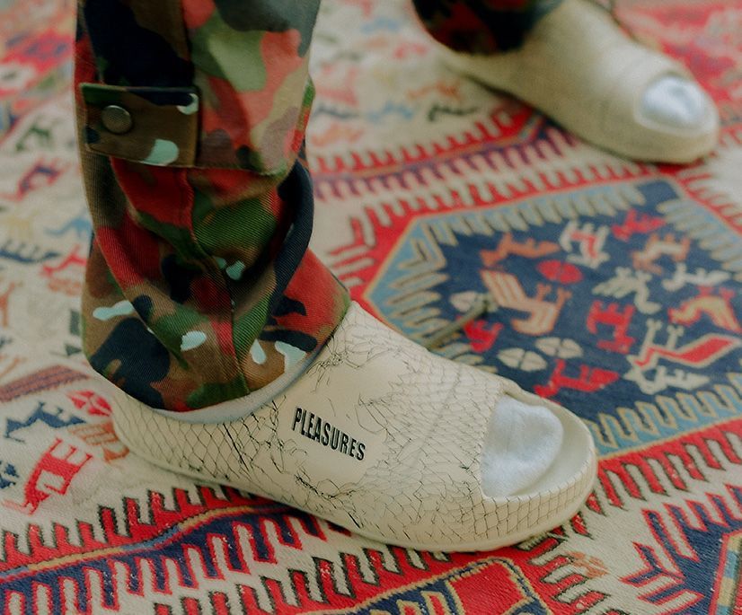 Pleasures × Sperry Fence Float Slides - Pleasures x Sperry Sandals Cream Beige Size US 8 / EU 41 - 7 Thumbnail