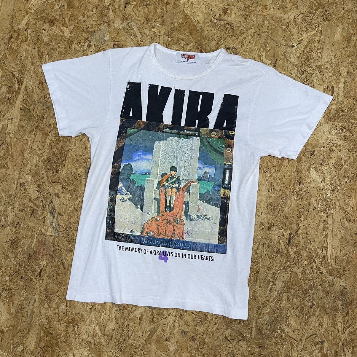 Anime × Vintage VINTAGE AKIRA CHAPTER 4 MAGAZINE 90s ANIME TEES Size US M / EU 48-50 / 2 - 2 Thumbnail
