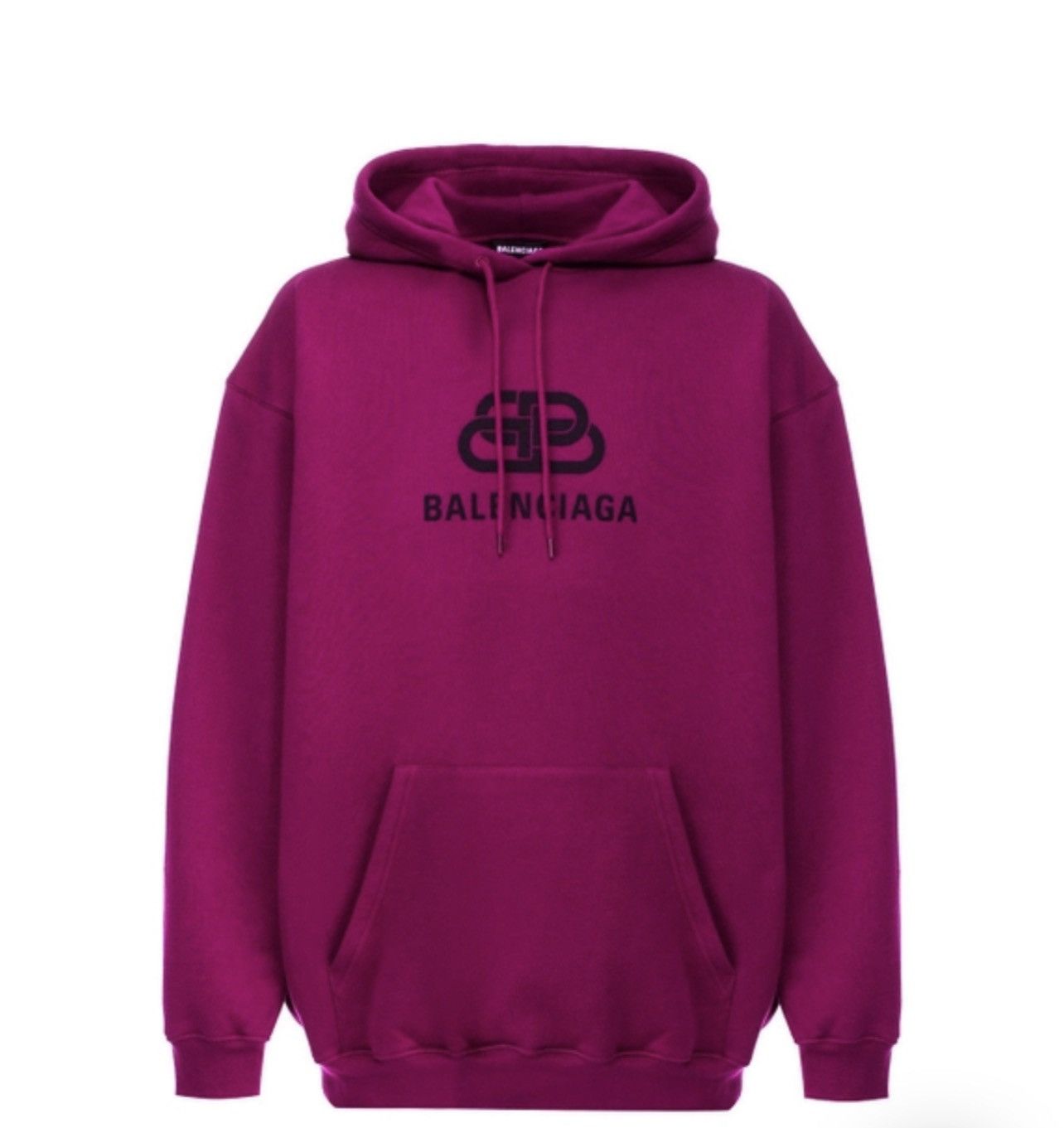 Balenciaga Bb Logo Drawstring Hoodie Size US L / EU 52-54 / 3 - 1 Thumbnail