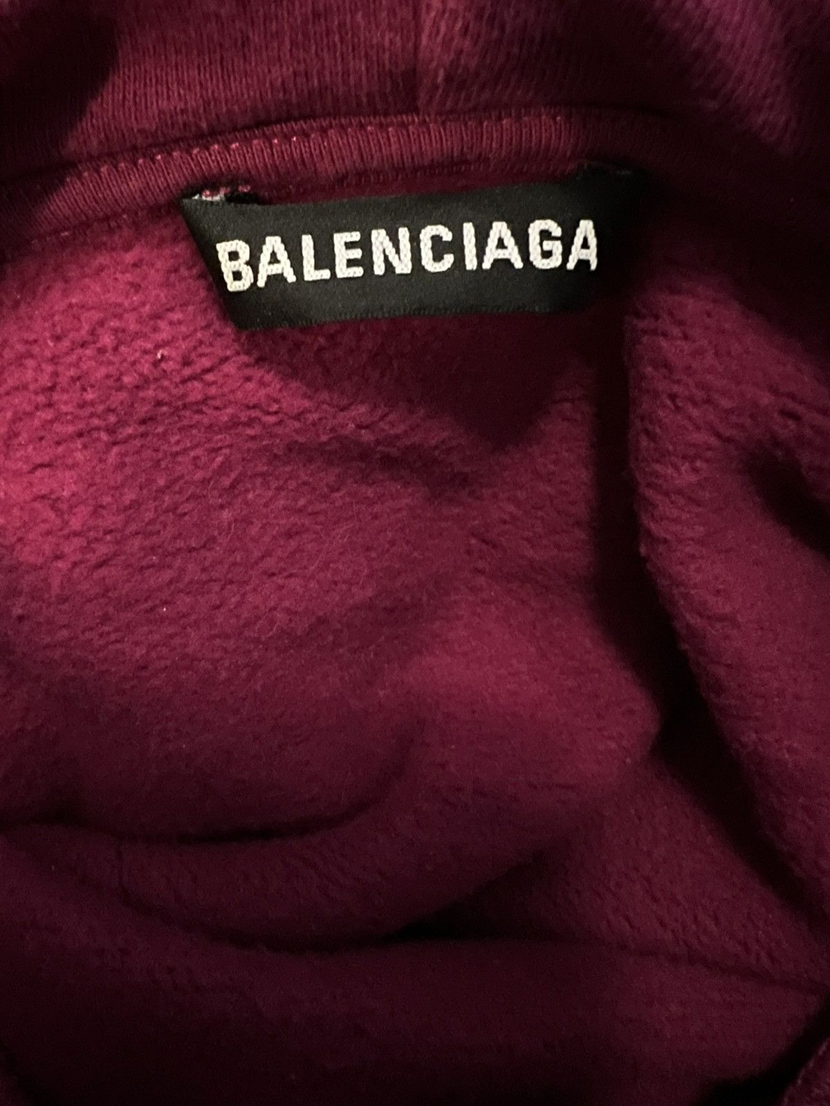Balenciaga Bb Logo Drawstring Hoodie Size US L / EU 52-54 / 3 - 8 Thumbnail