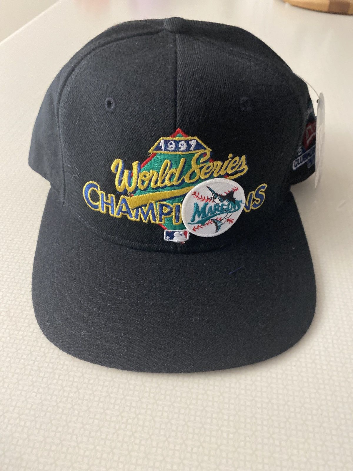 Vintage Florida Marlins 1997 World Series Champions Snapback – Yesterday's  Attic