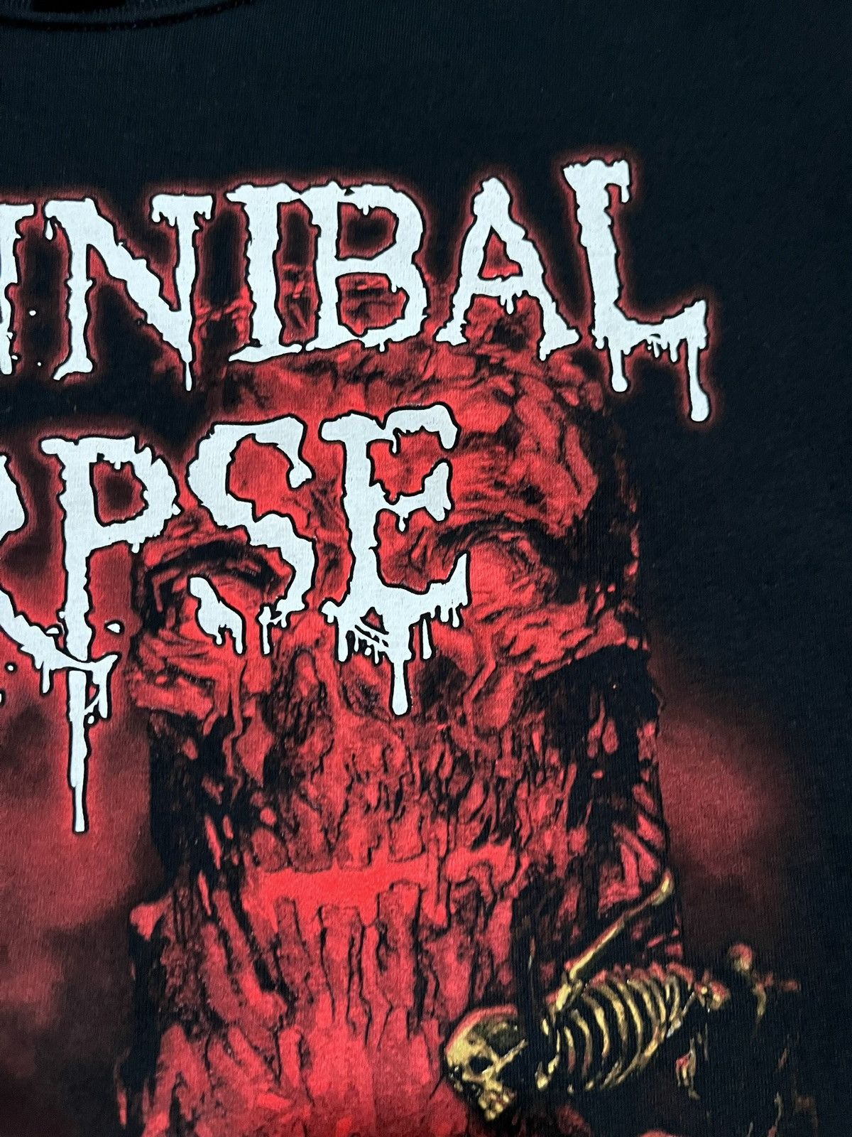 Vintage Vintage Y2K Cannibal Corpse Band Tee Size US XXL / EU 58 / 5 - 8 Thumbnail